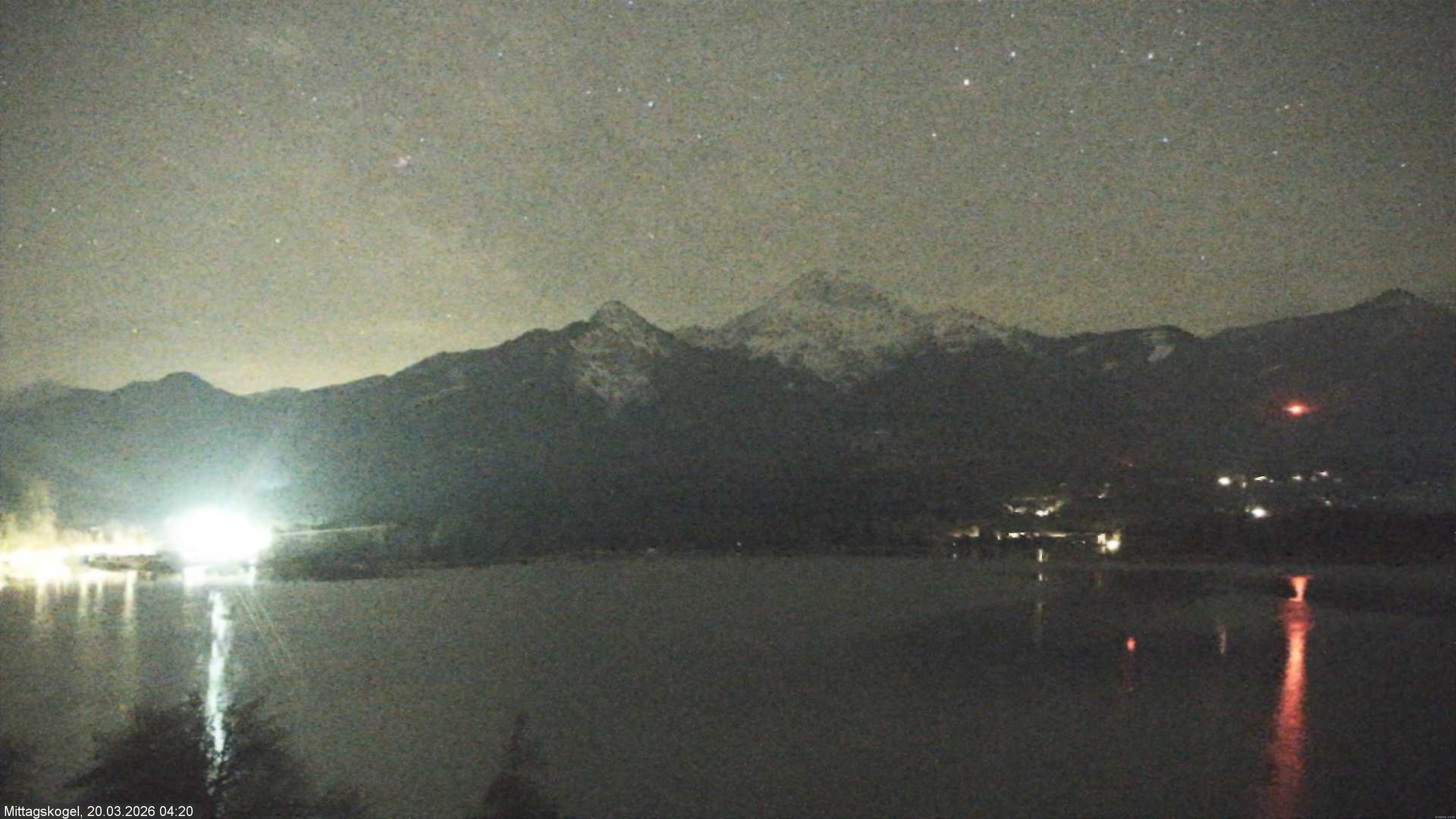 Archived image Webcam Mittagskogel mountain, Faaker See lake