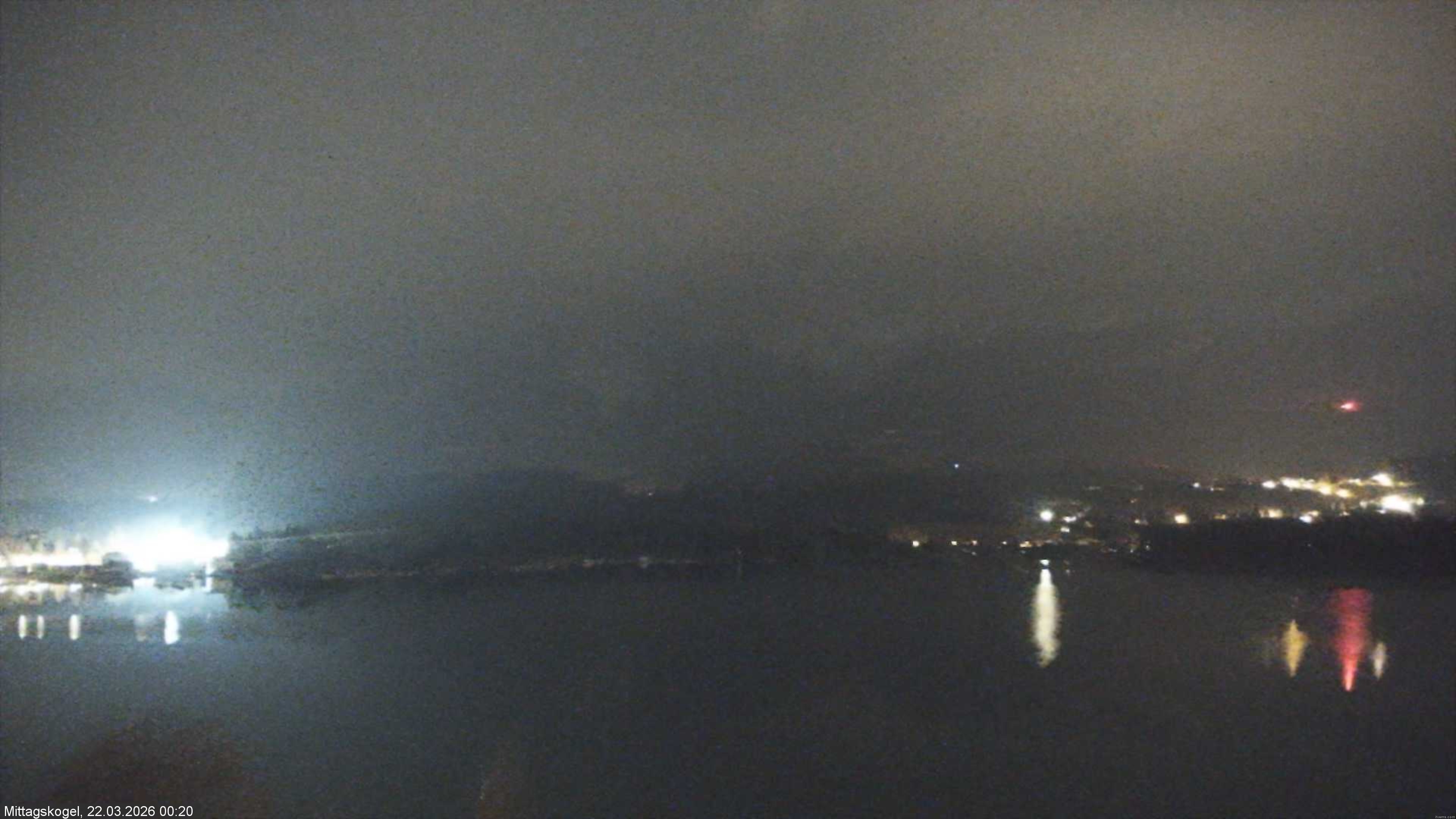 Archiv Foto Webcam Faaker See, Blickrichtung Mittagskogel