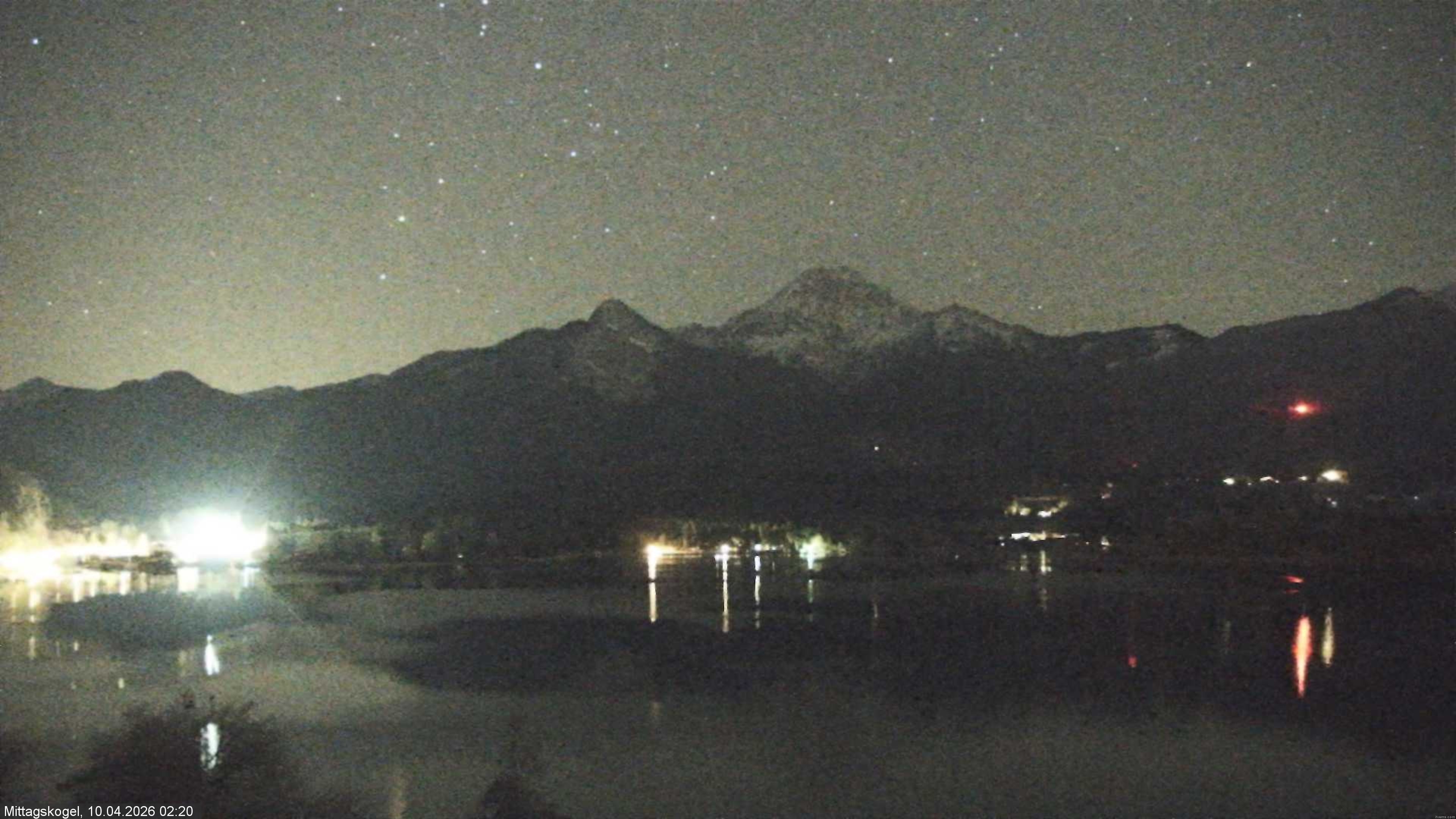 Archiv Foto Webcam Faaker See, Blickrichtung Mittagskogel