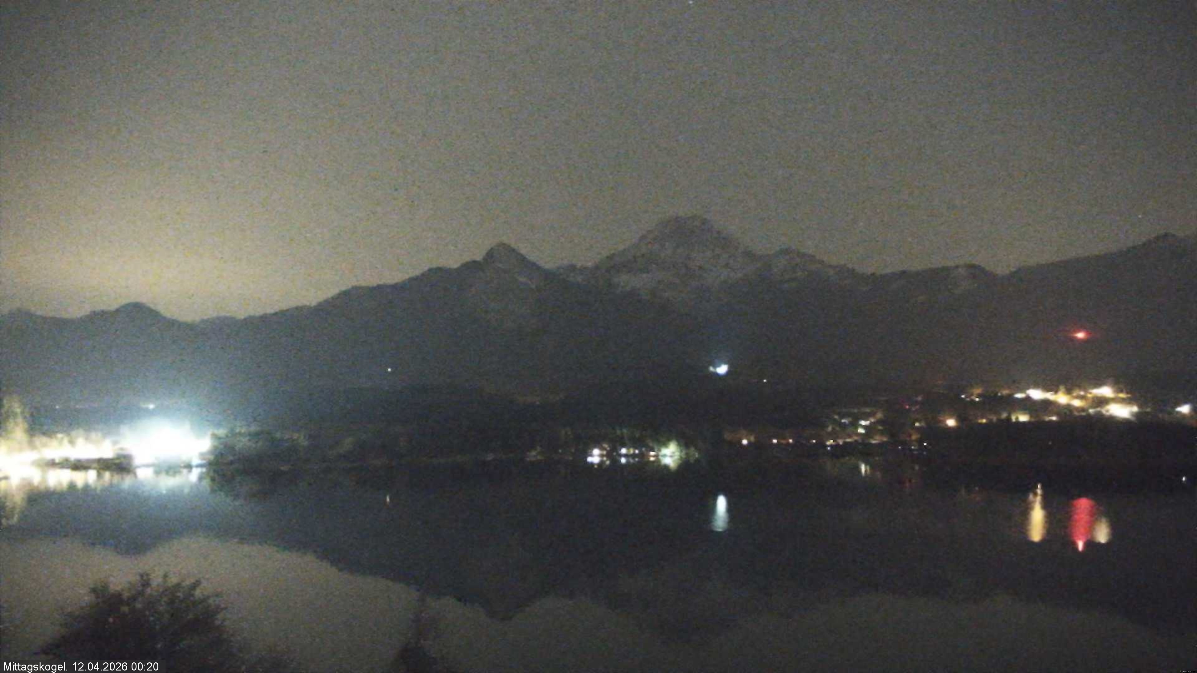 Archiv Foto Webcam Faaker See, Blickrichtung Mittagskogel