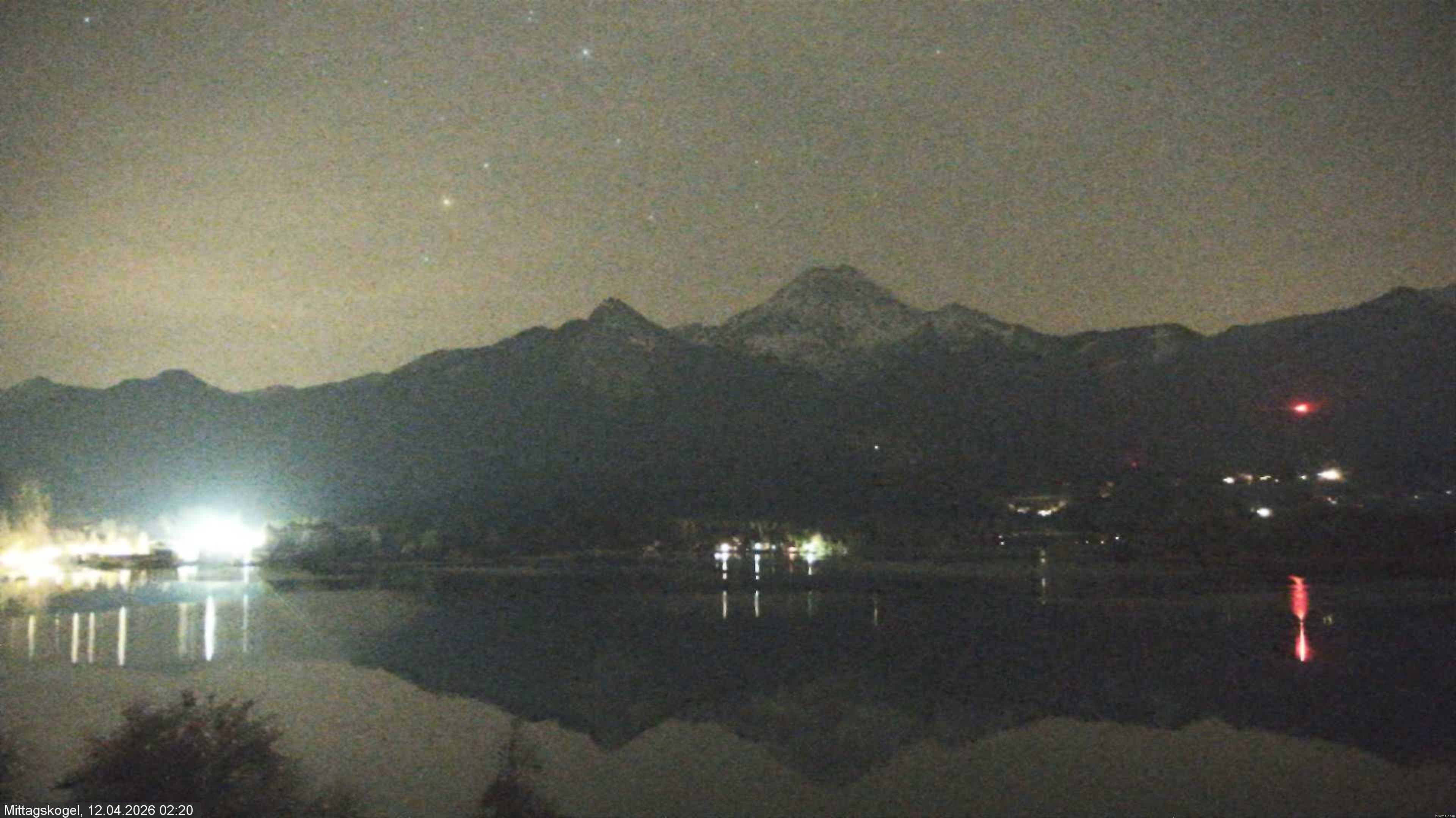 Archiv Foto Webcam Faaker See, Blickrichtung Mittagskogel