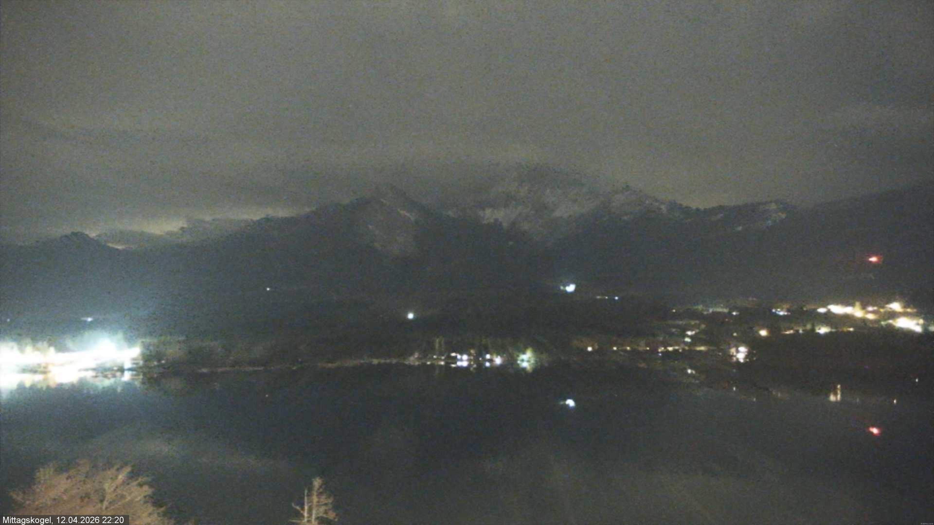 Archived image Webcam Mittagskogel mountain, Faaker See lake