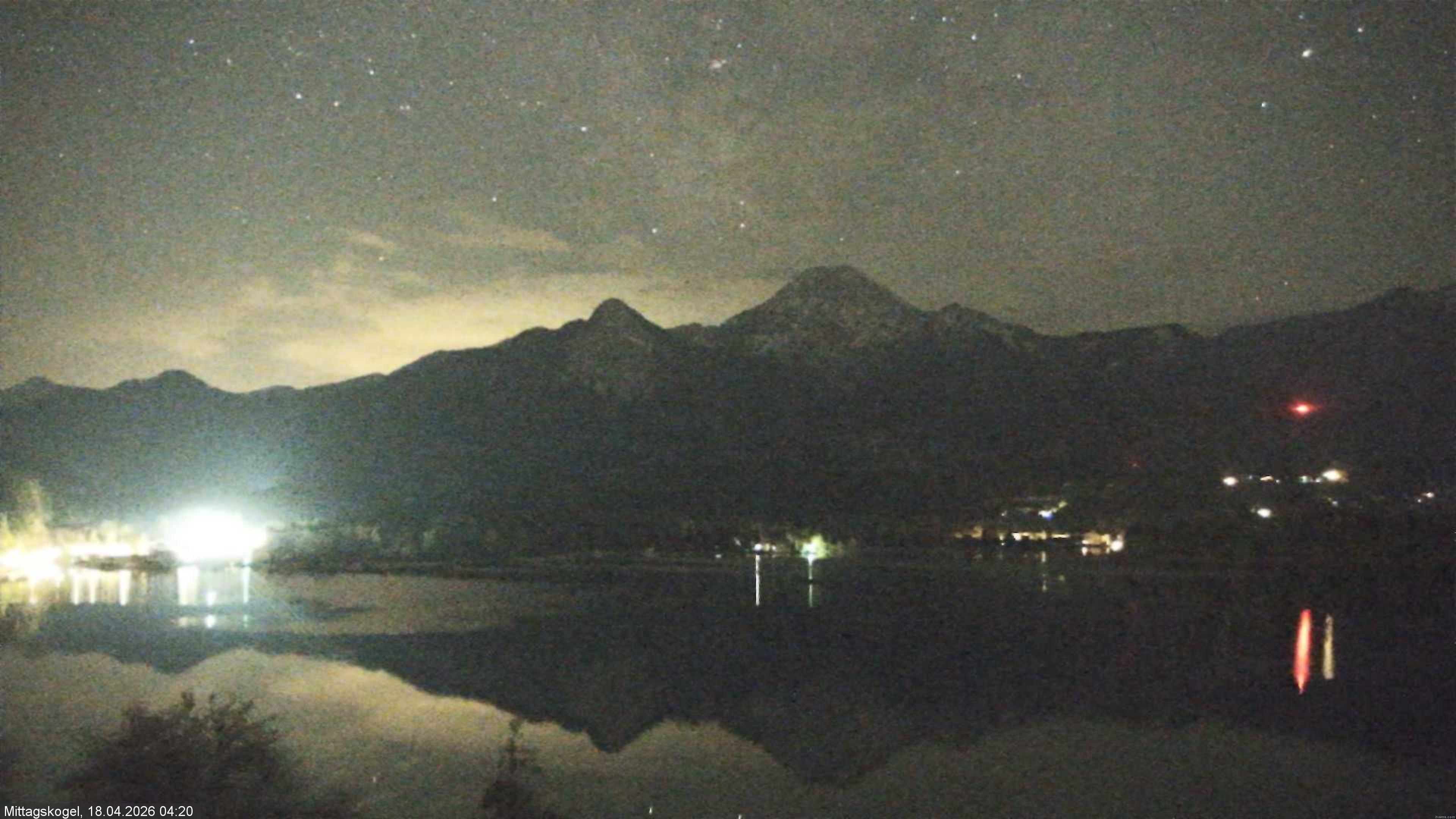 Archived image Webcam Mittagskogel mountain, Faaker See lake
