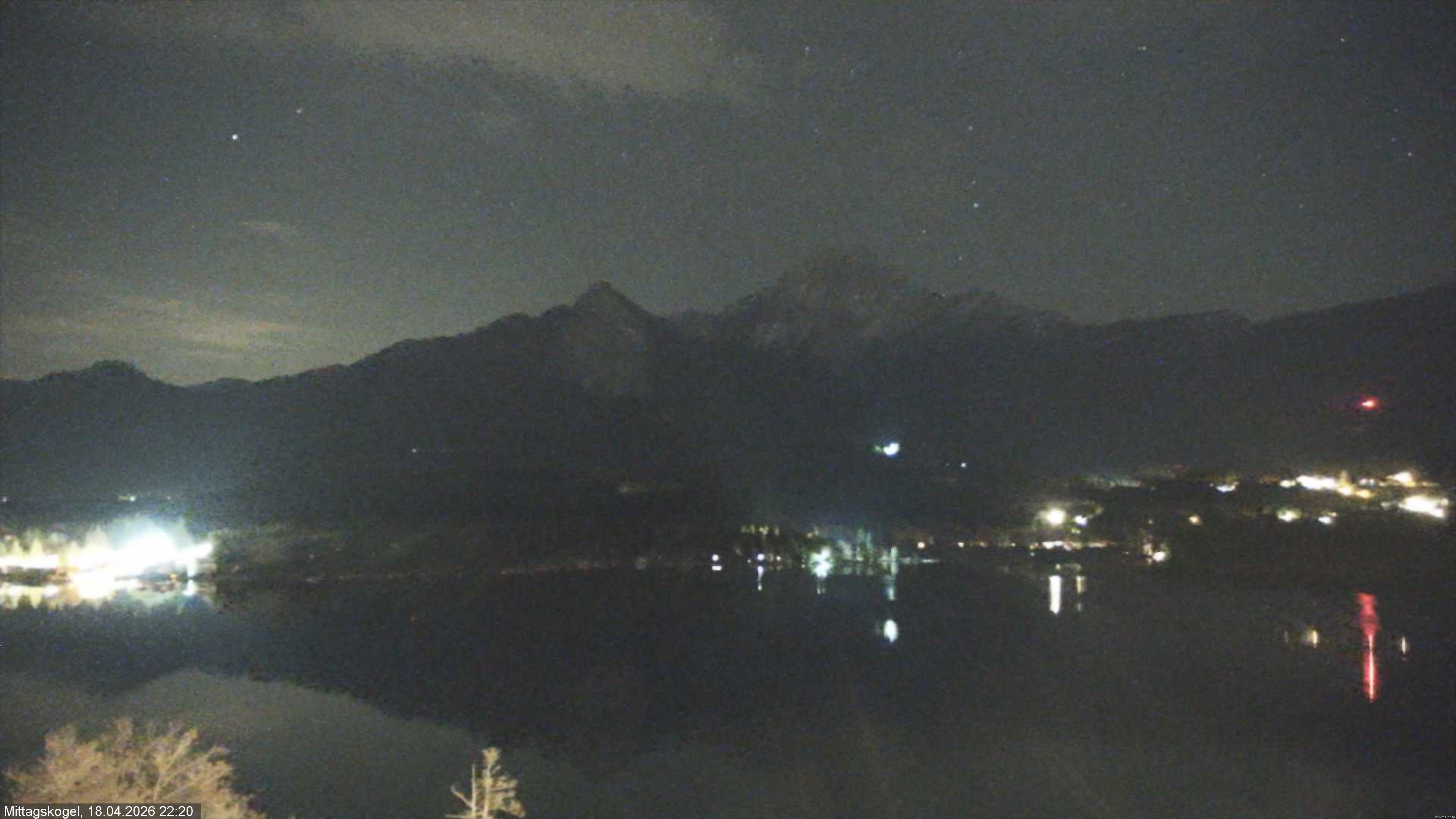 Archived image Webcam Mittagskogel mountain, Faaker See lake