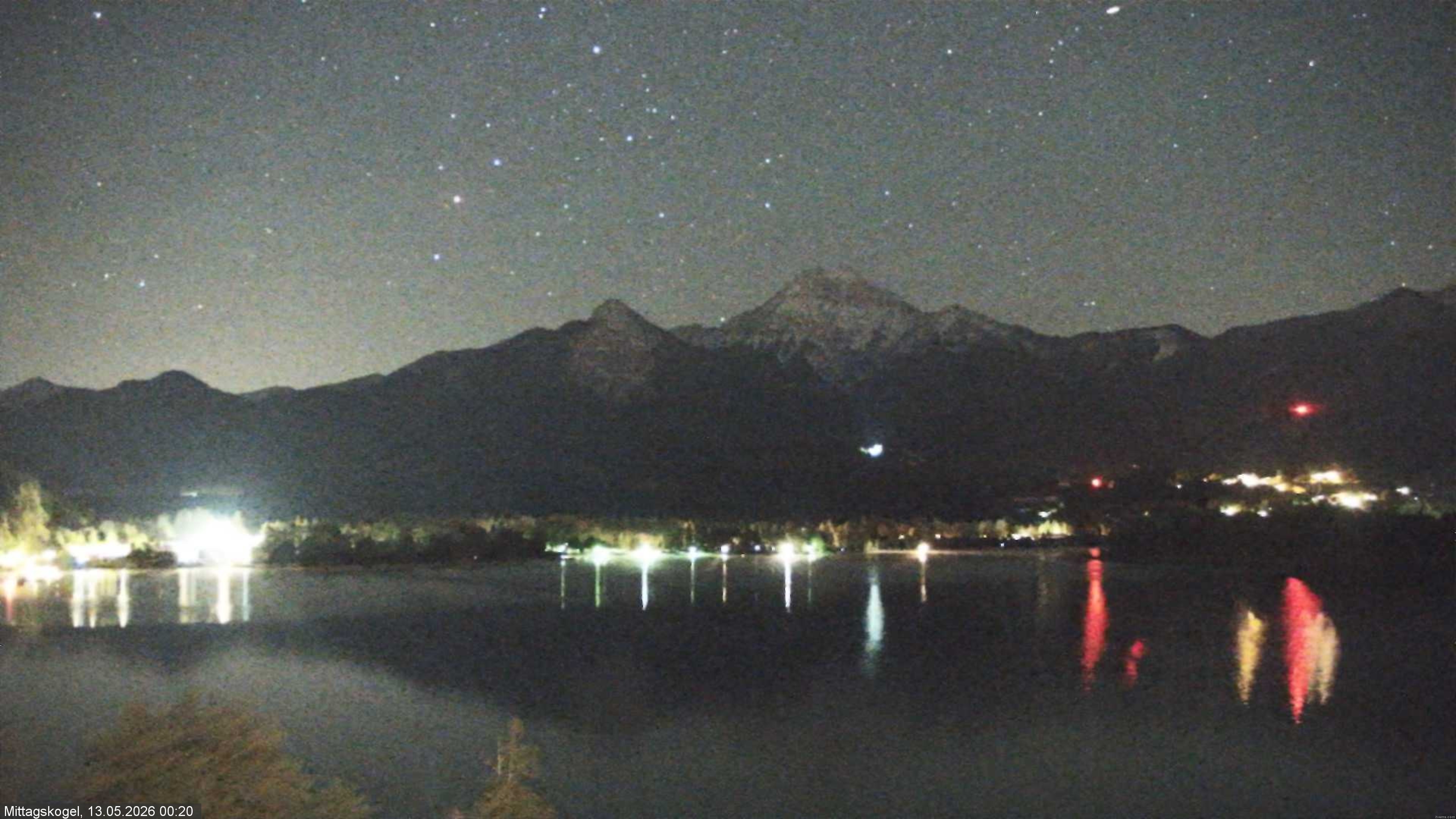 Archived image Webcam Mittagskogel mountain, Faaker See lake