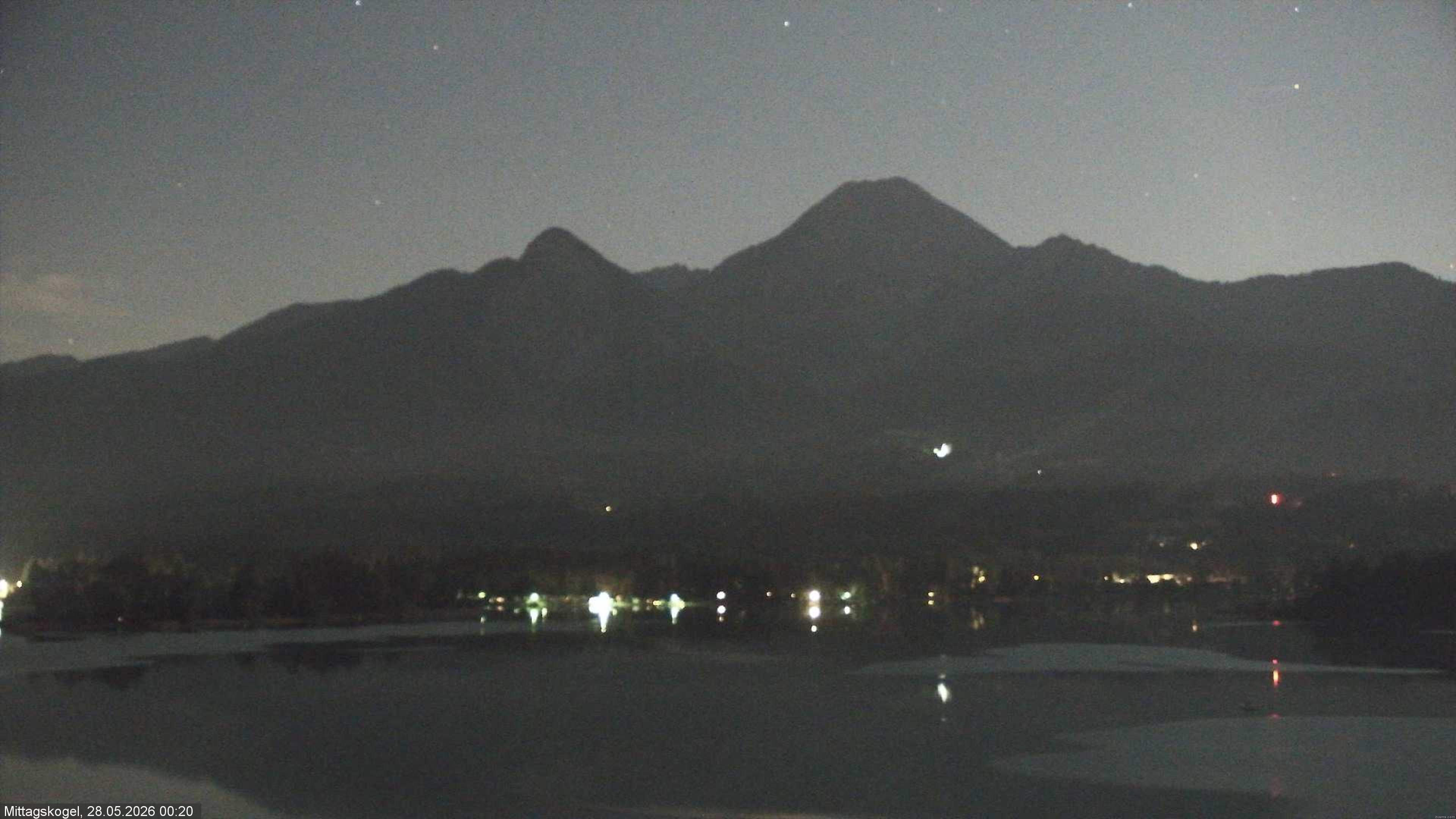Archived image Webcam Mittagskogel mountain, Faaker See lake