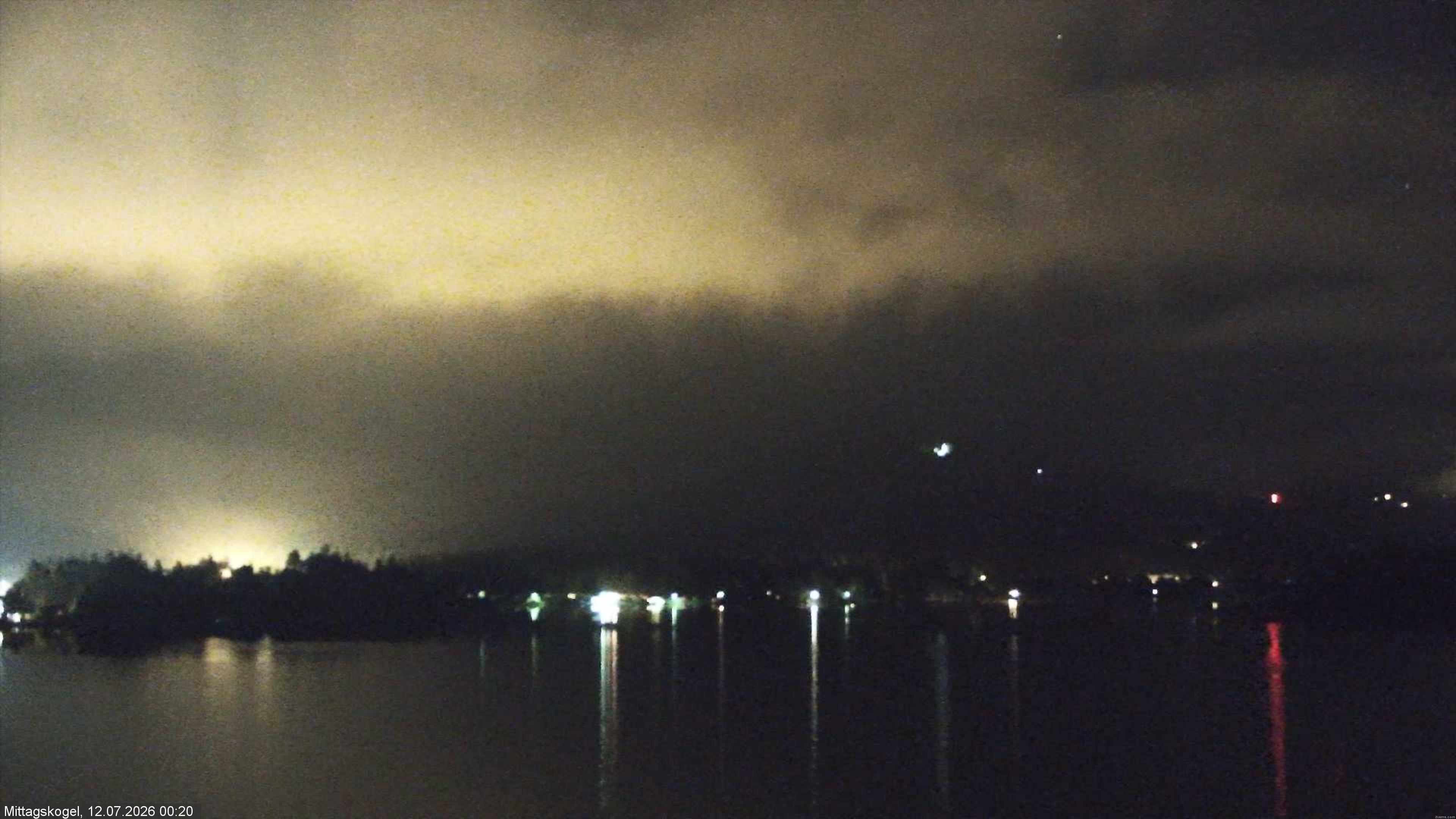 Archived image Webcam Mittagskogel mountain, Faaker See lake