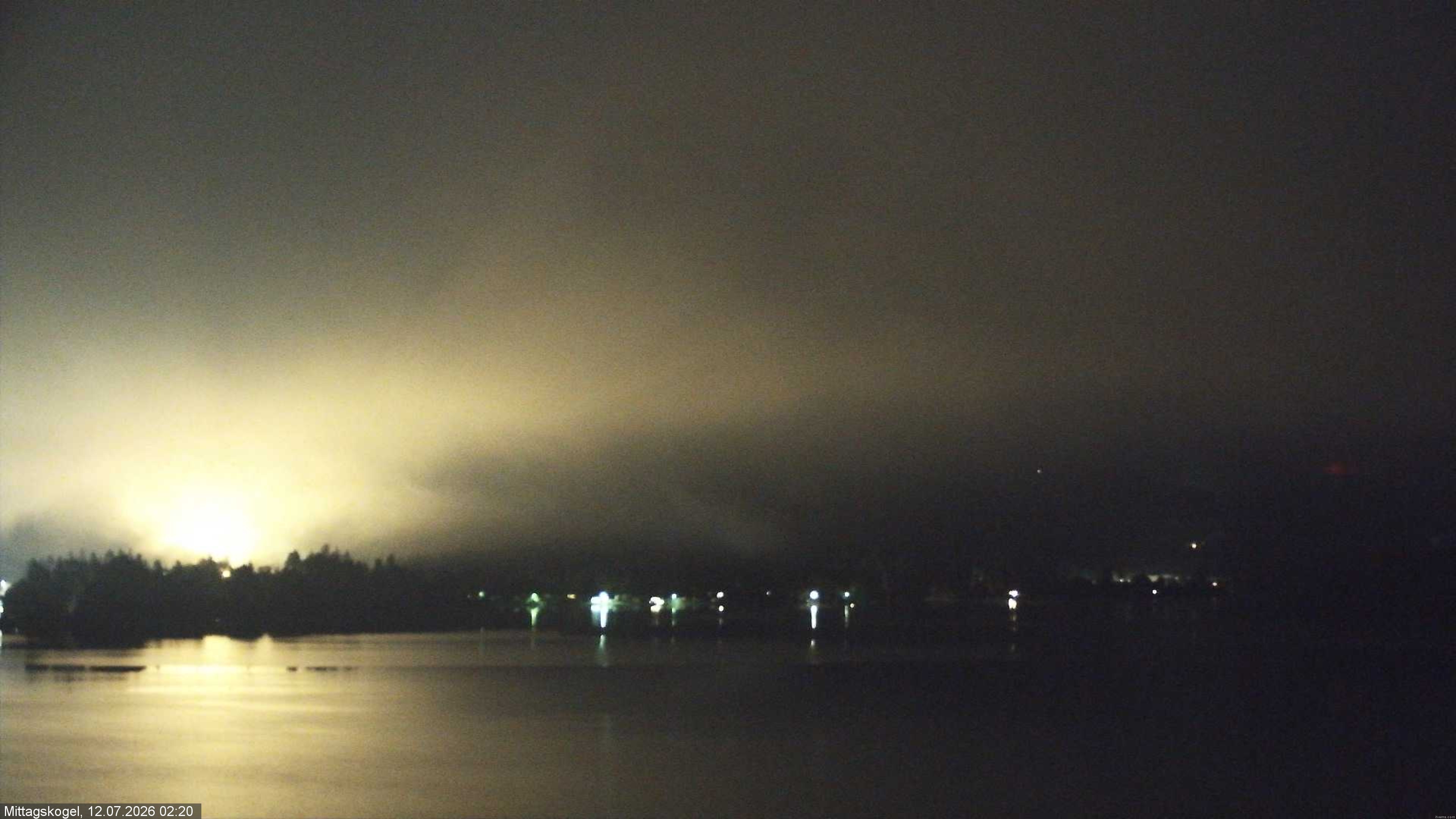 Archived image Webcam Mittagskogel mountain, Faaker See lake