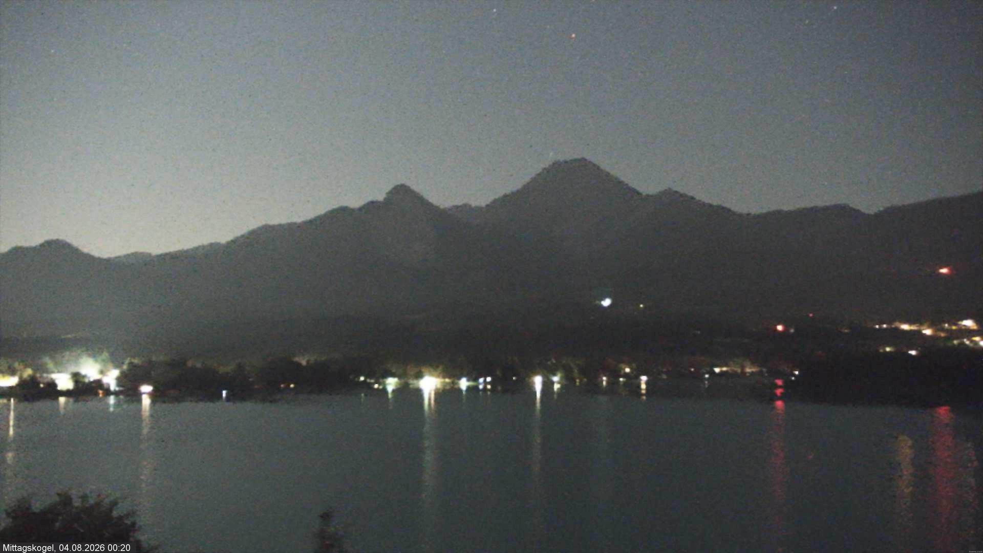 Archived image Webcam Mittagskogel mountain, Faaker See lake