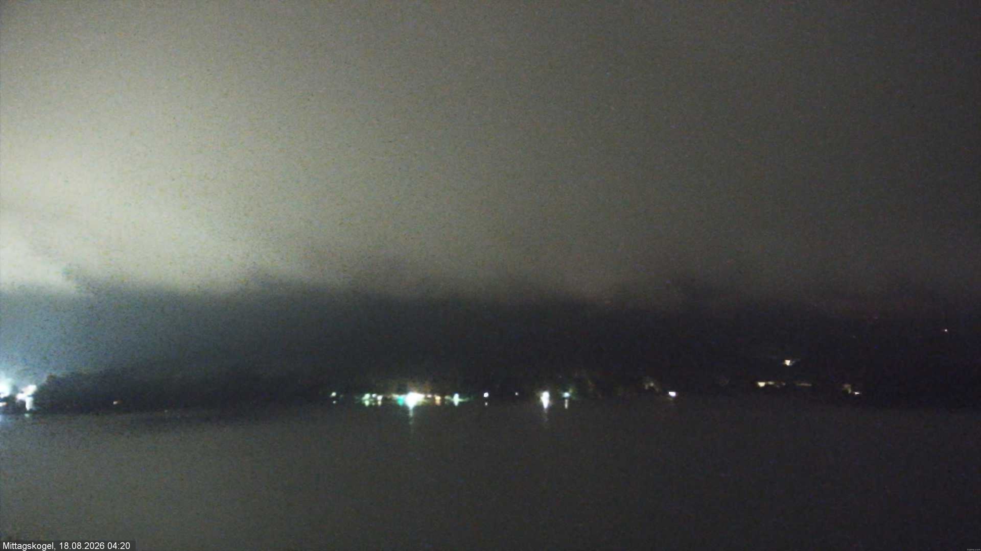 Archiv Foto Webcam Faaker See, Blickrichtung Mittagskogel
