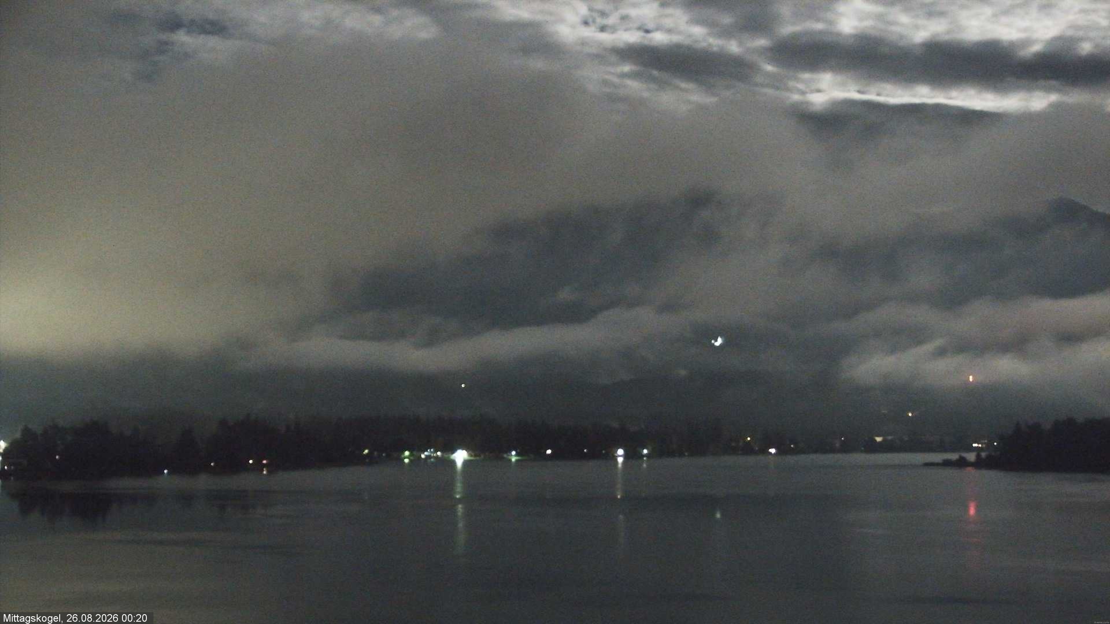 Archived image Webcam Mittagskogel mountain, Faaker See lake