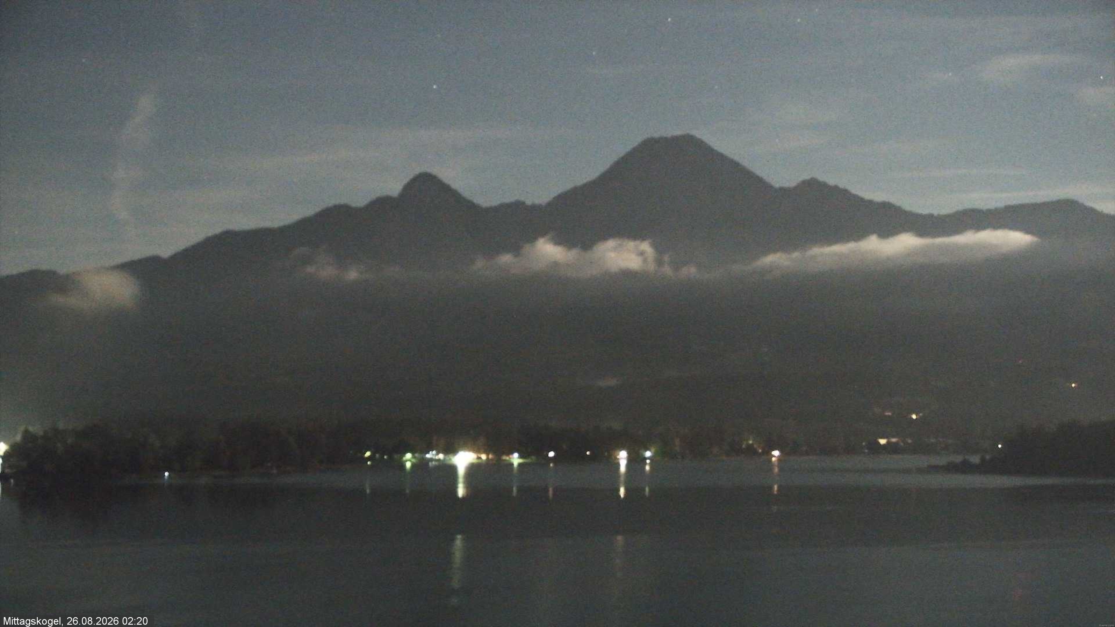 Archived image Webcam Mittagskogel mountain, Faaker See lake
