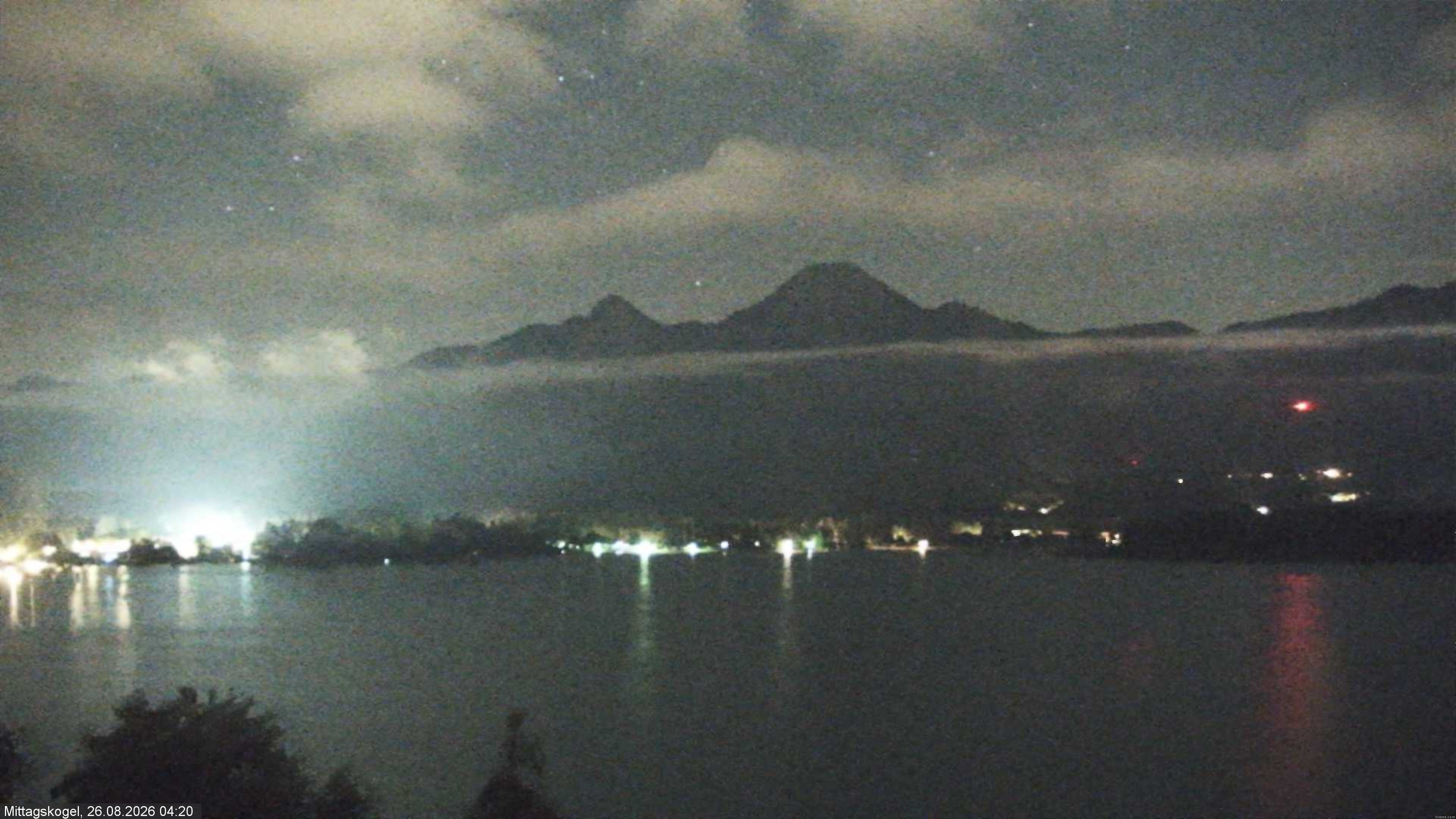 Archived image Webcam Mittagskogel mountain, Faaker See lake
