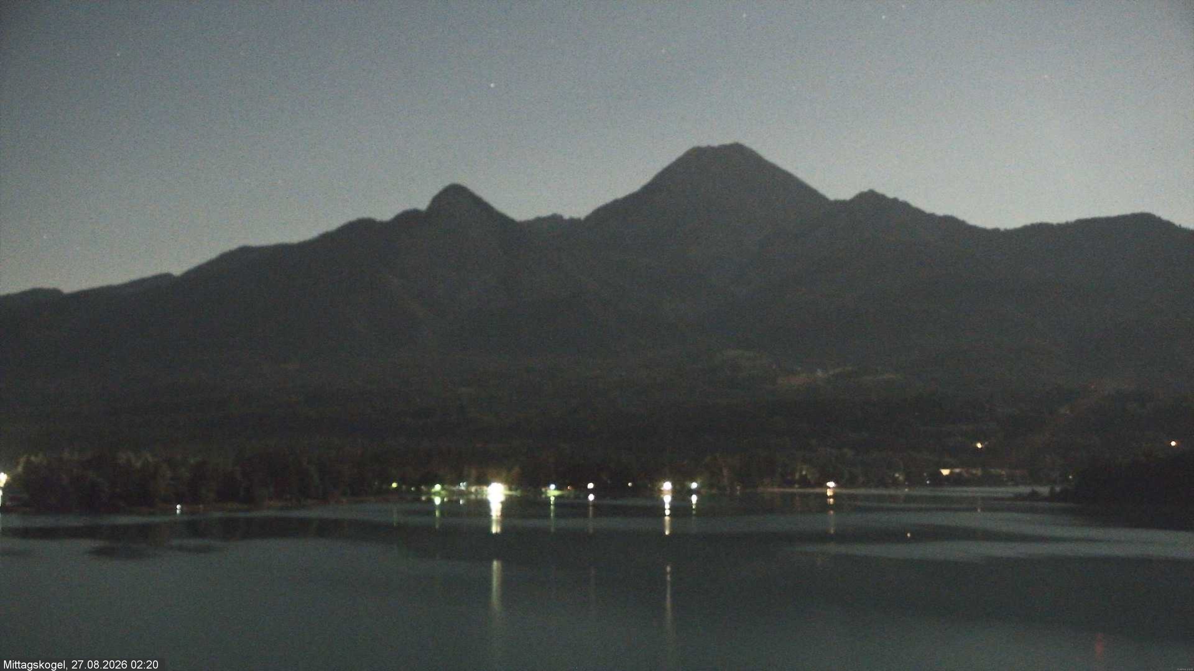 Archived image Webcam Mittagskogel mountain, Faaker See lake