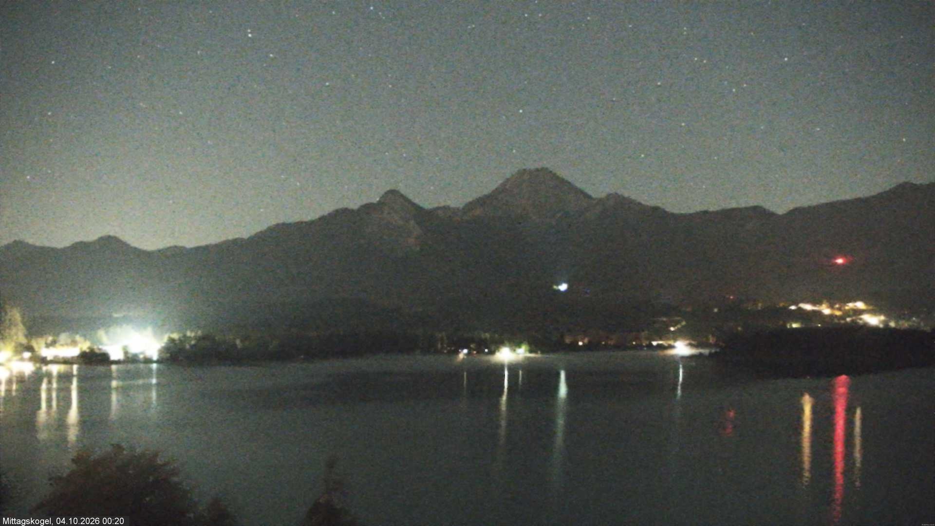 Archived image Webcam Mittagskogel mountain, Faaker See lake