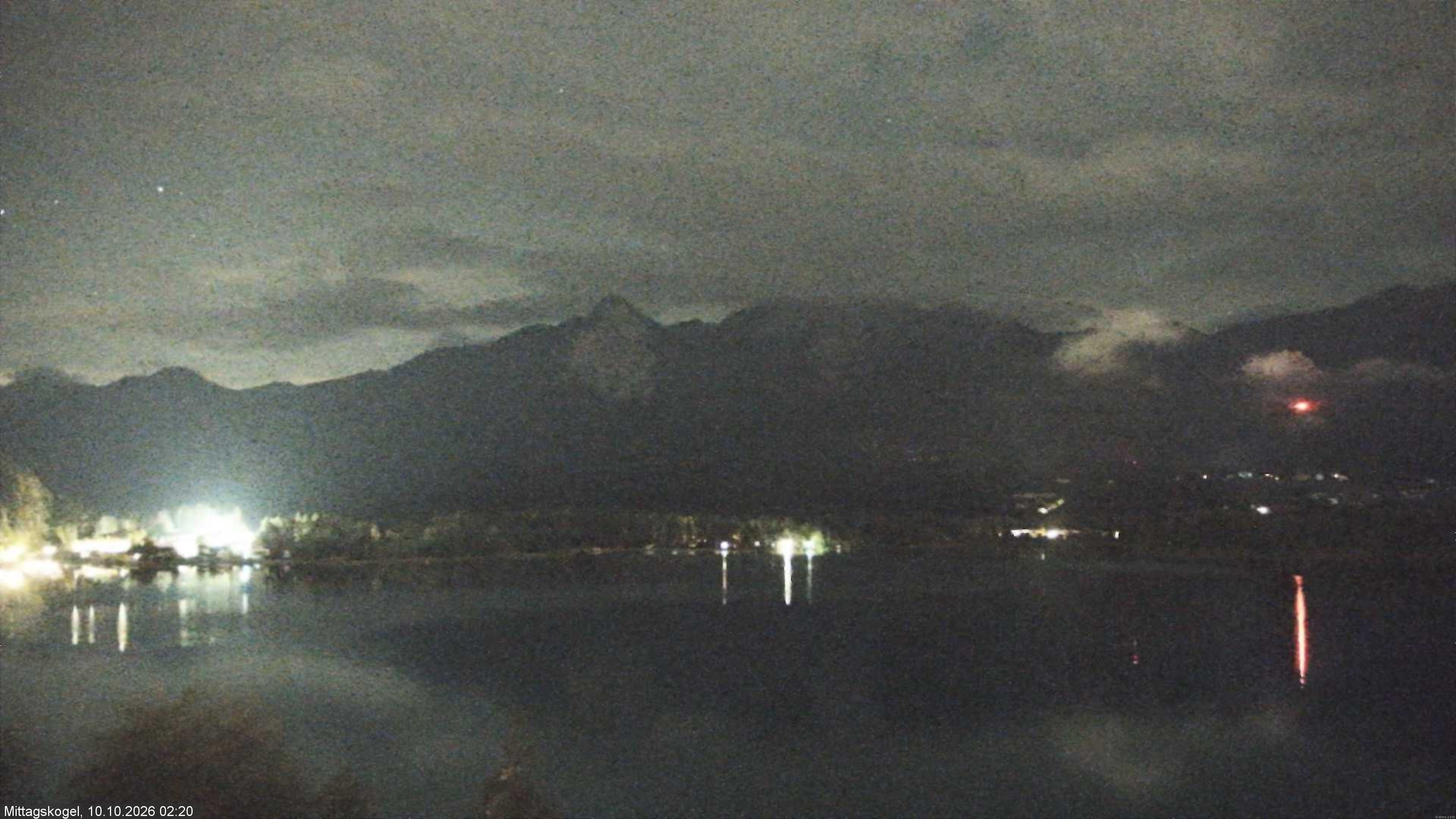 Archived image Webcam Mittagskogel mountain, Faaker See lake