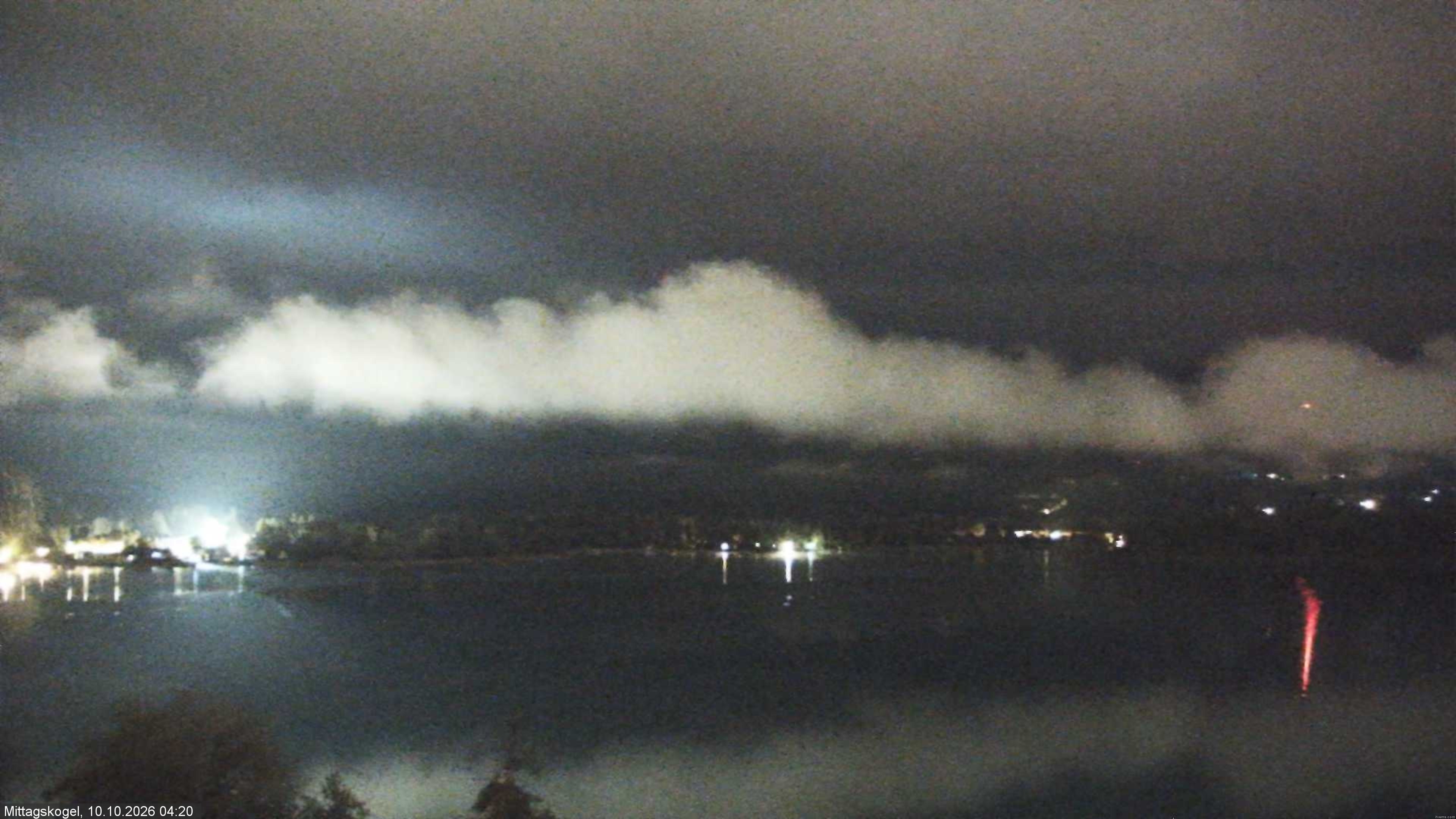 Archived image Webcam Mittagskogel mountain, Faaker See lake