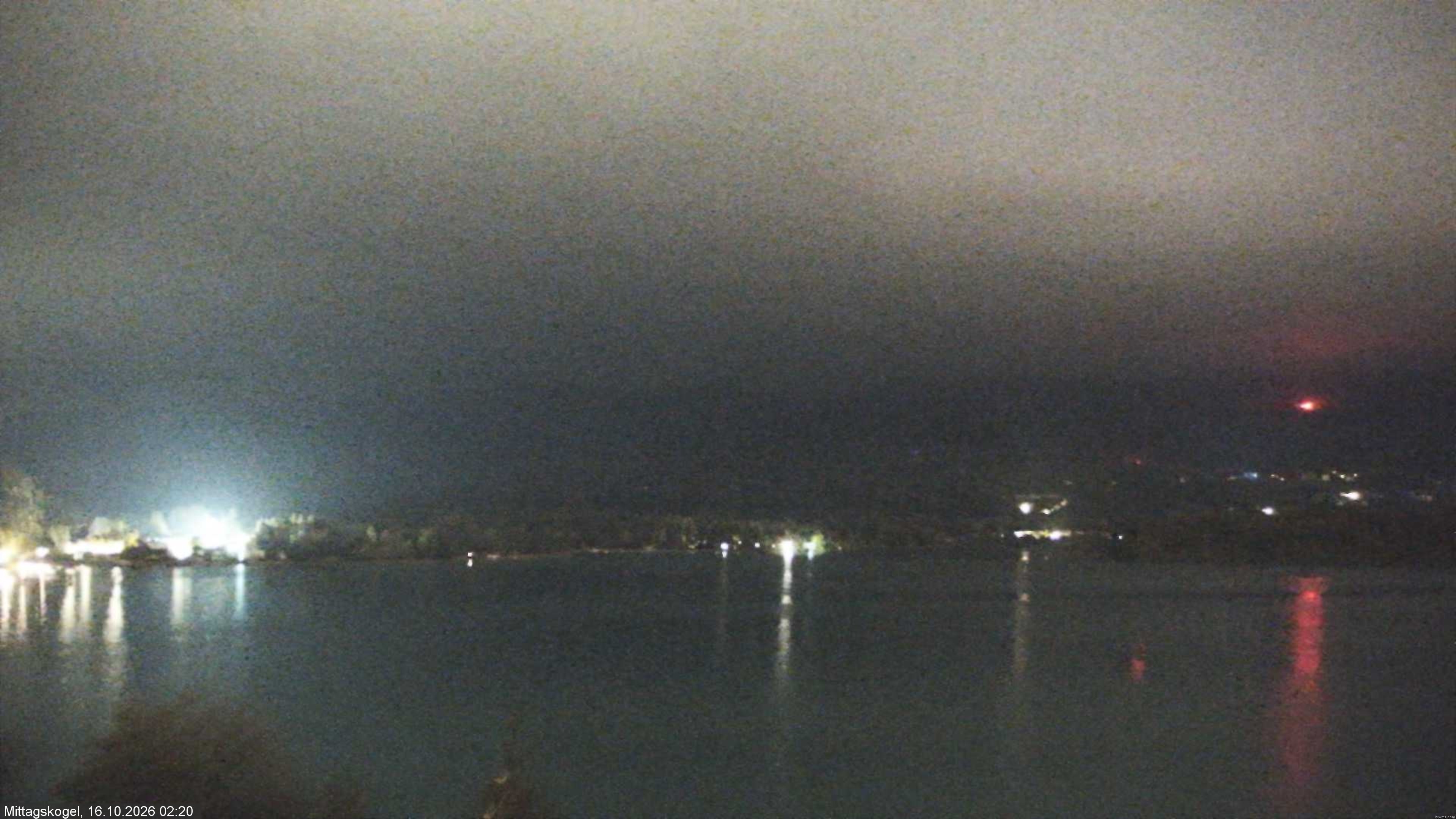 Archiv Foto Webcam Faaker See, Blickrichtung Mittagskogel