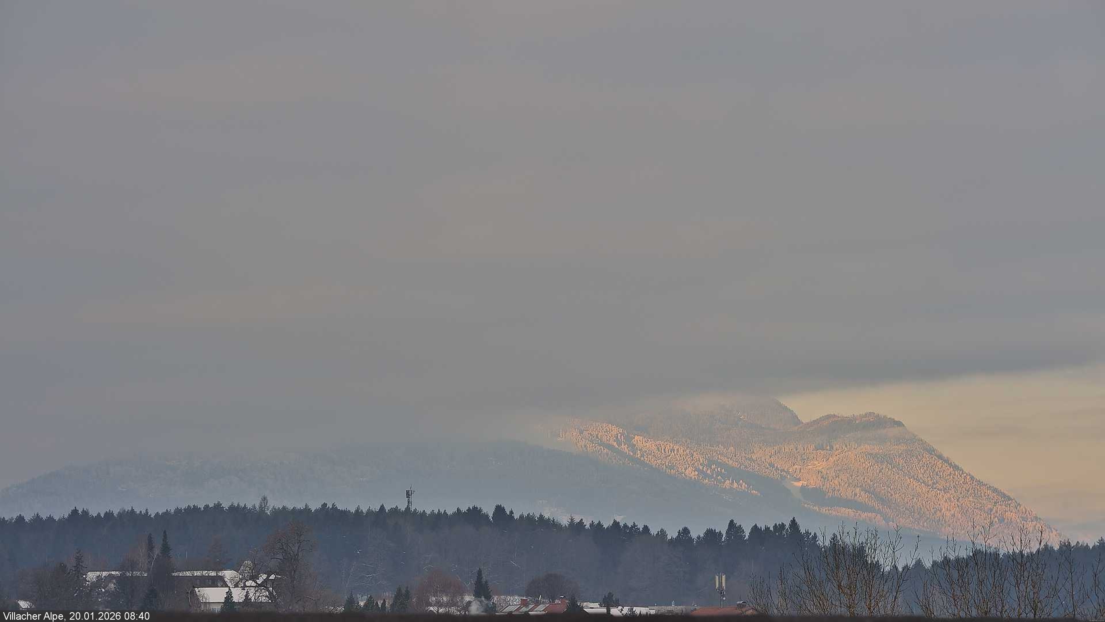 Archiv Foto Webcam Villacher Alpe, Faaker See