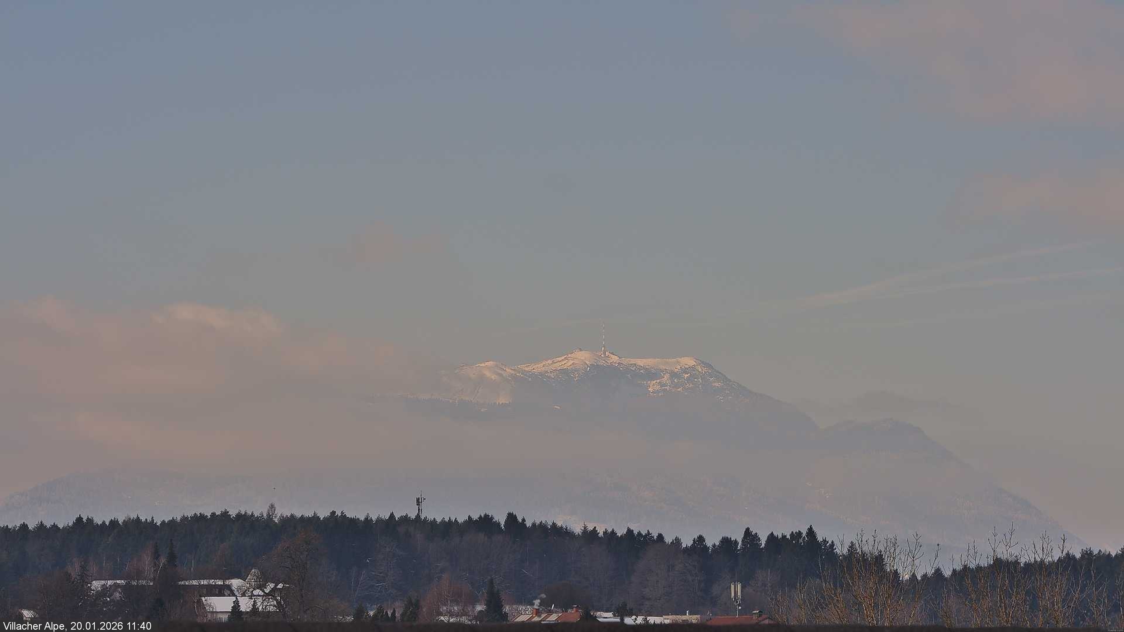 Archiv Foto Webcam Villacher Alpe, Faaker See