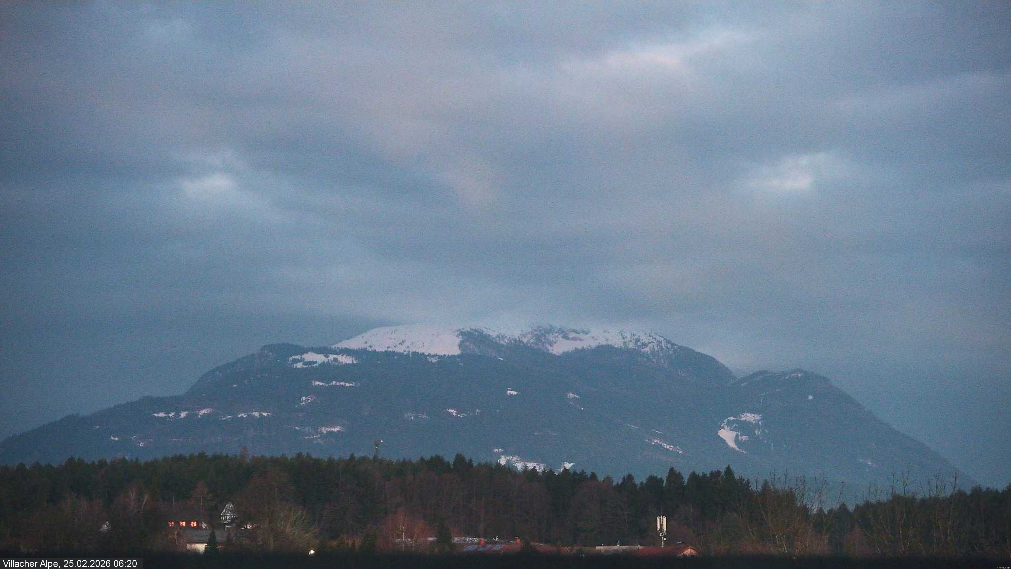 Archiv Foto Webcam Villacher Alpe, Faaker See