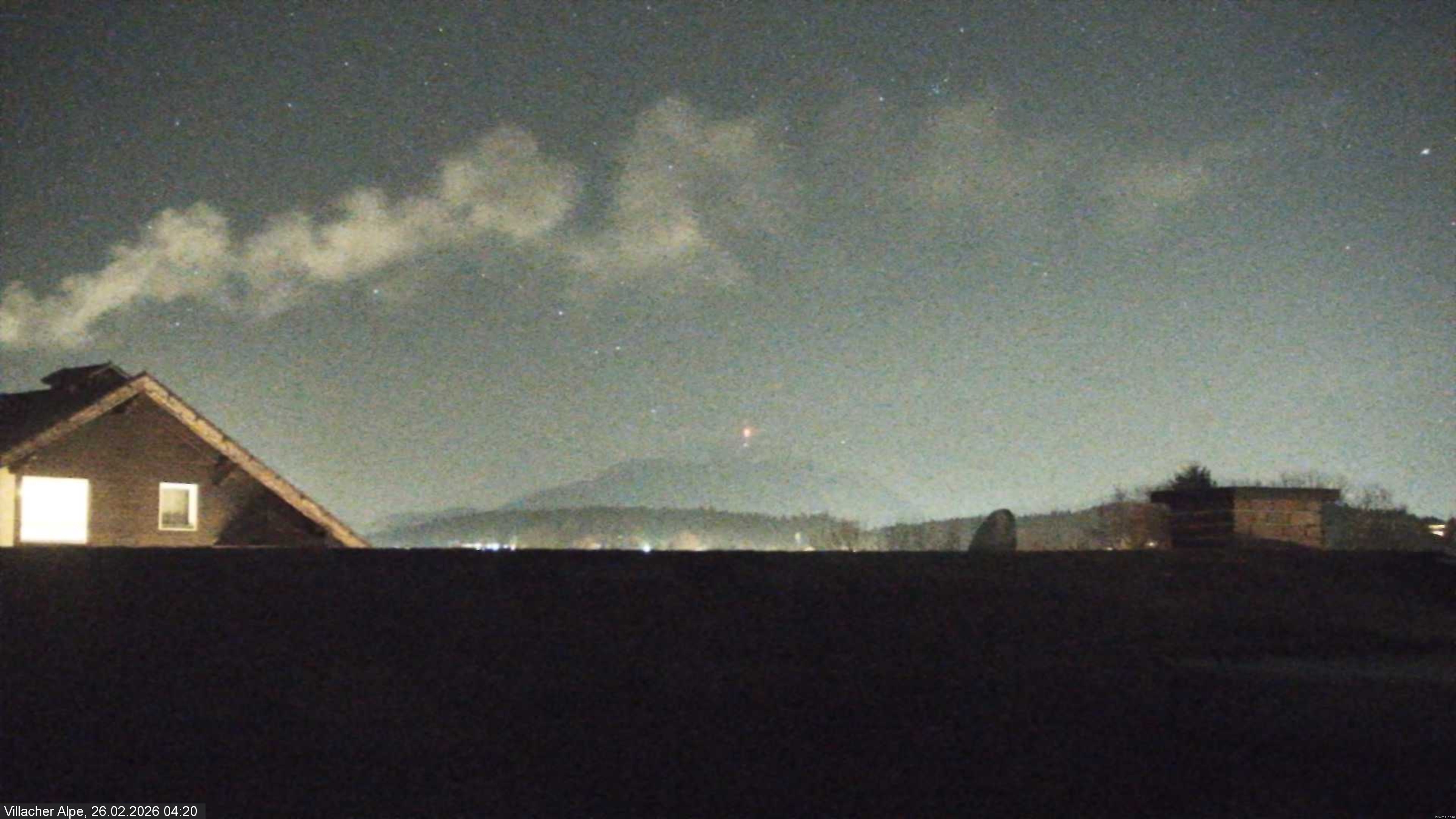 Archived image Webcam Faaker See lake and Villacher Alpe