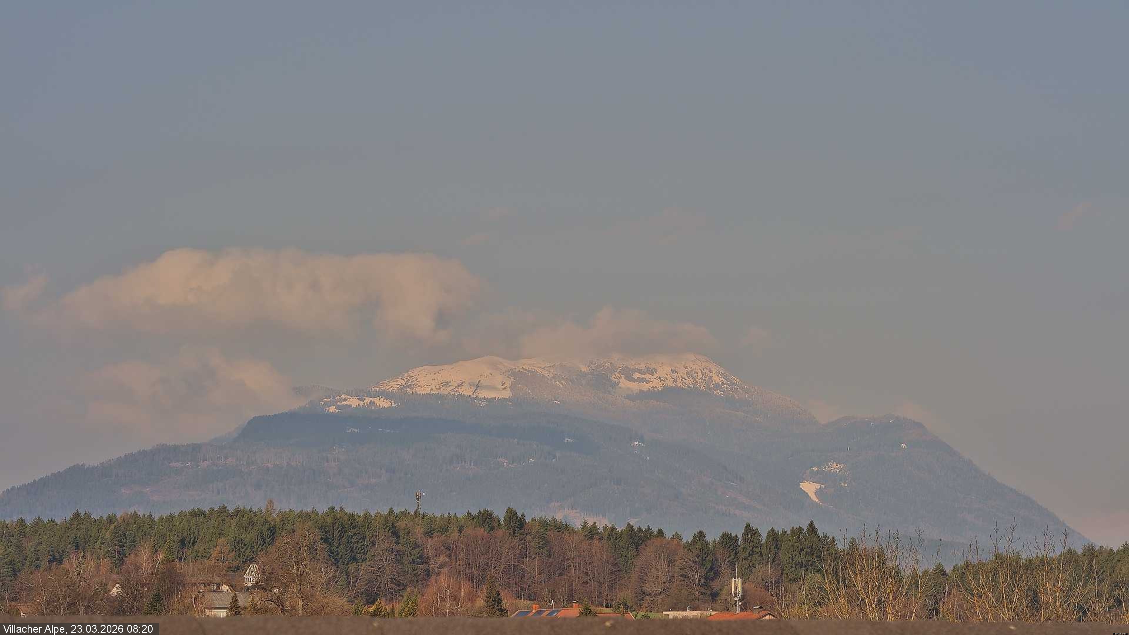 Archiv Foto Webcam Villacher Alpe, Faaker See