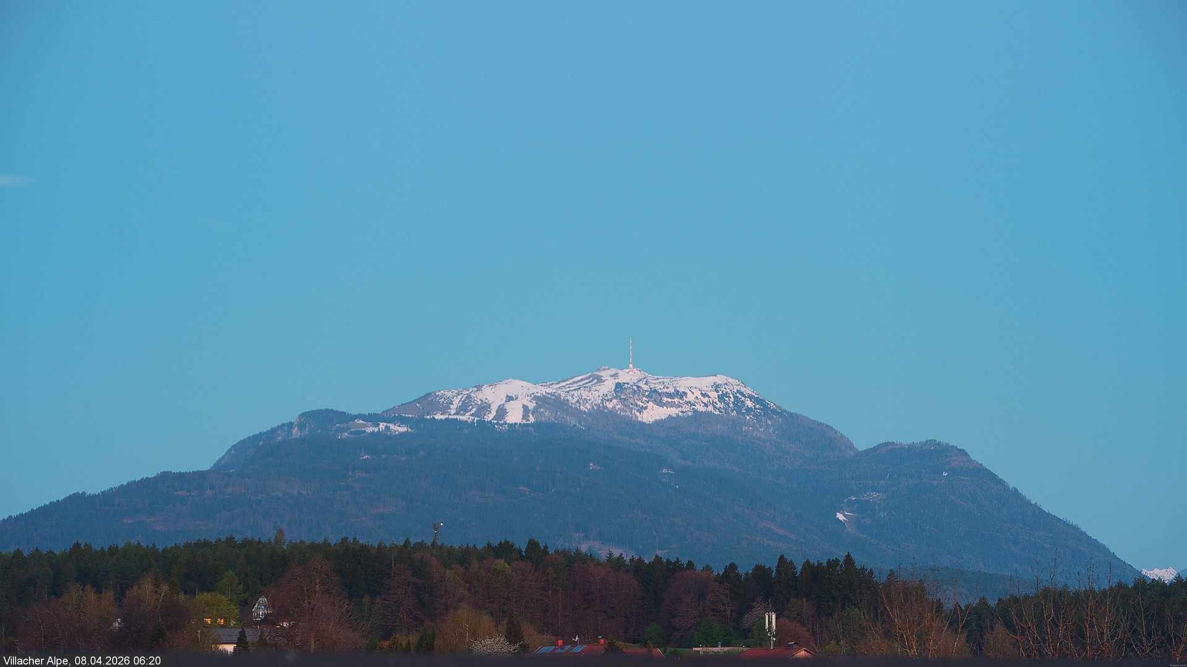 Archiv Foto Webcam Villacher Alpe, Faaker See