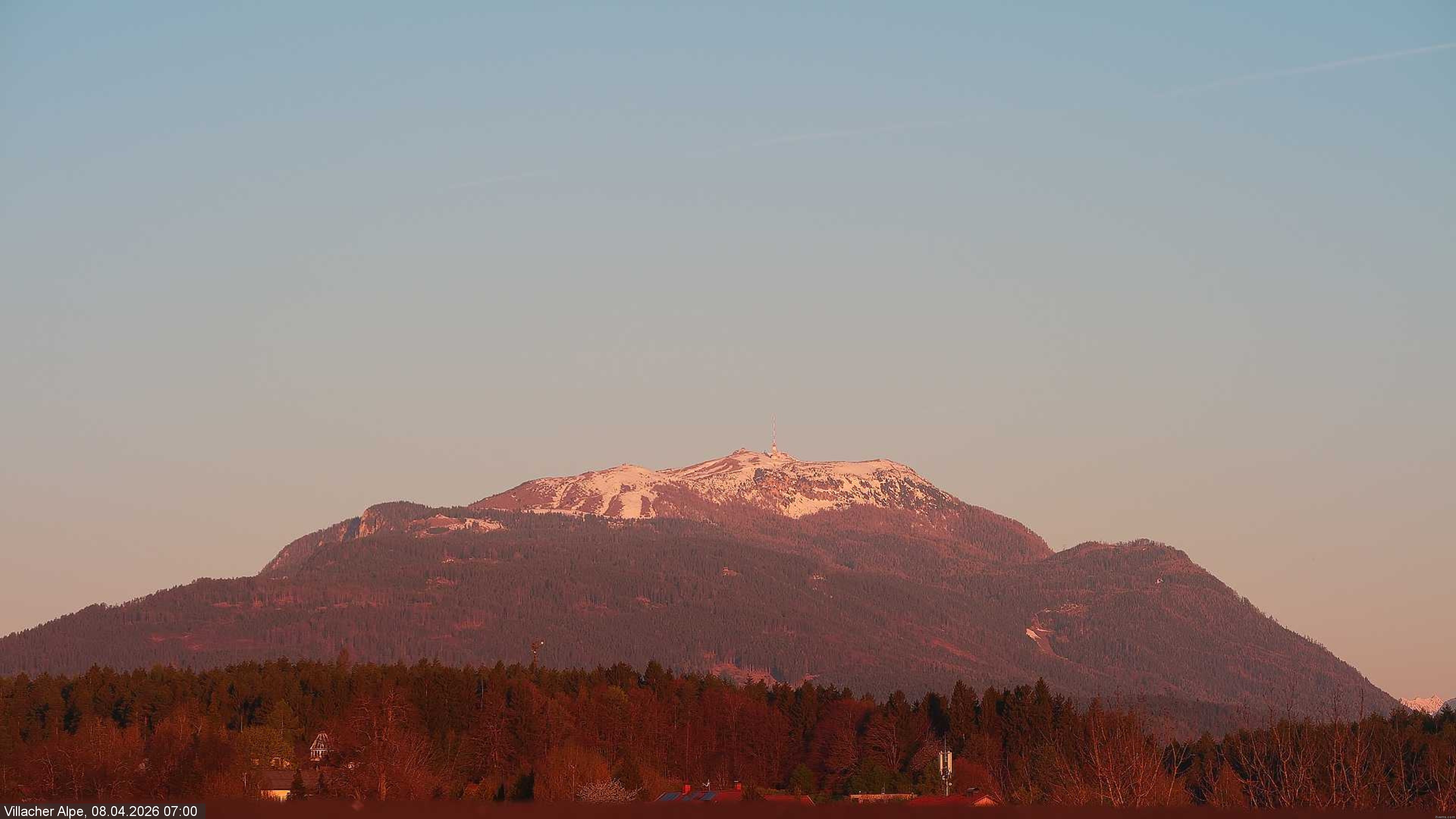 Archiv Foto Webcam Villacher Alpe, Faaker See