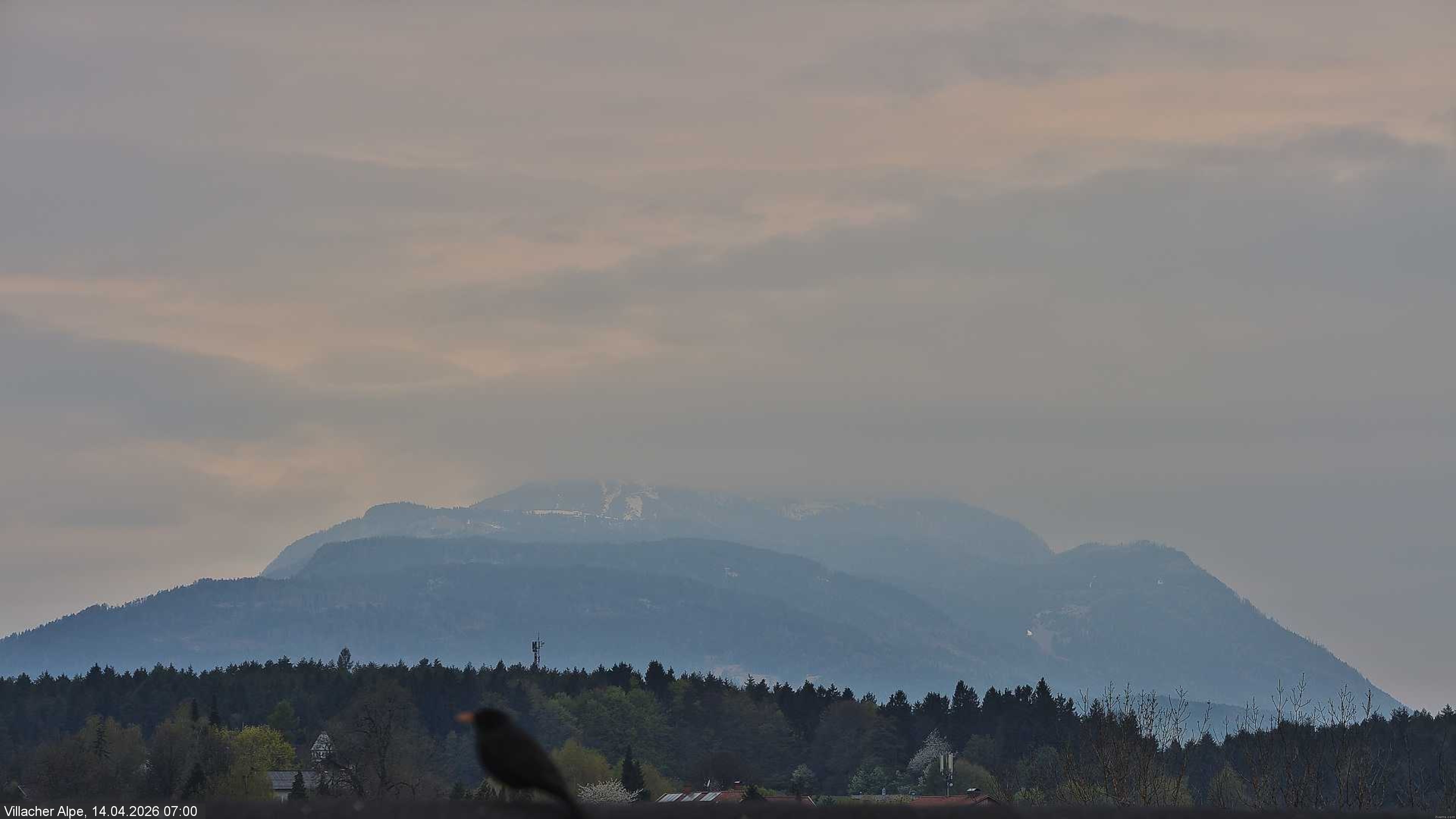 Archiv Foto Webcam Villacher Alpe, Faaker See