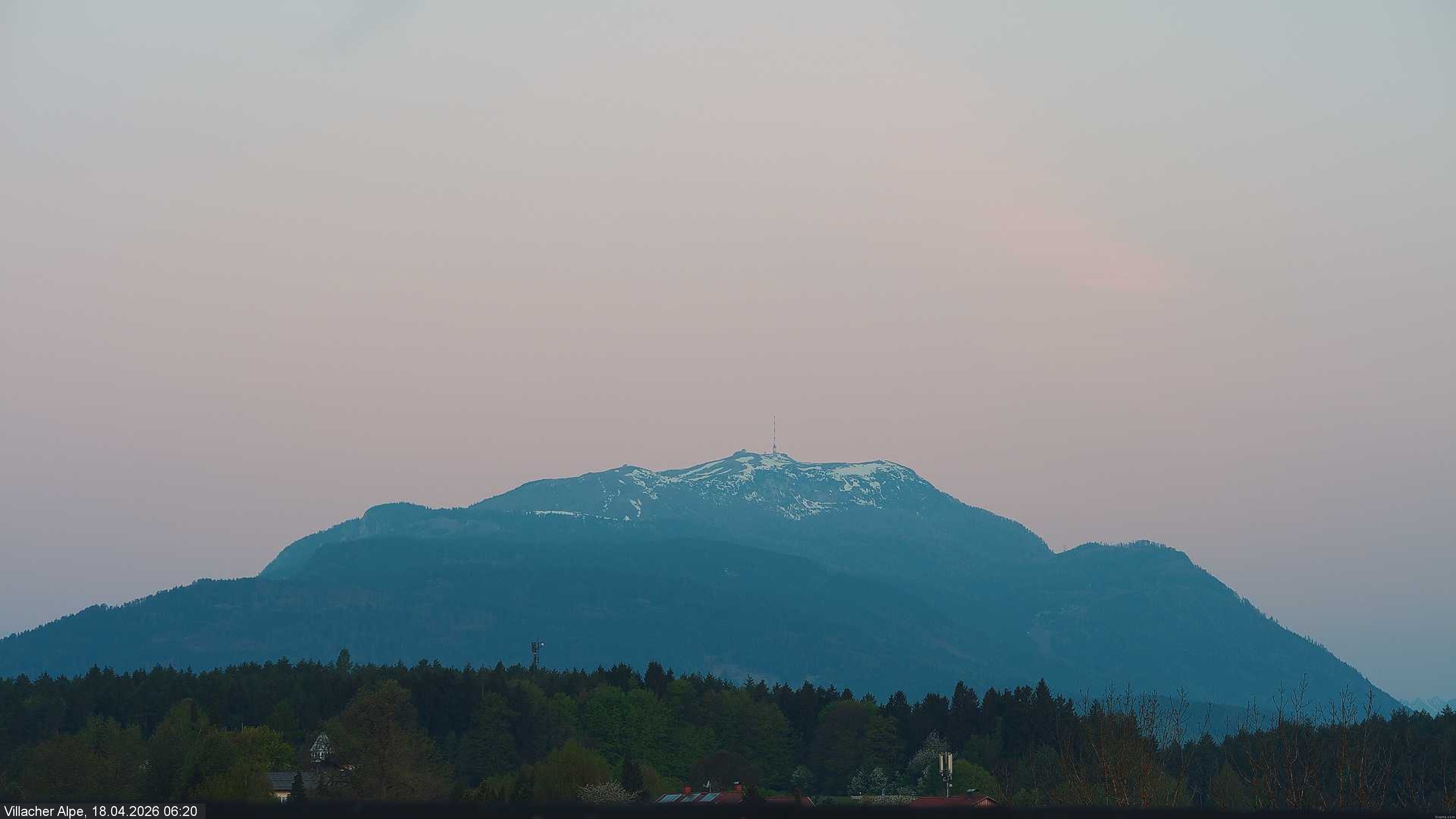 Archiv Foto Webcam Villacher Alpe, Faaker See