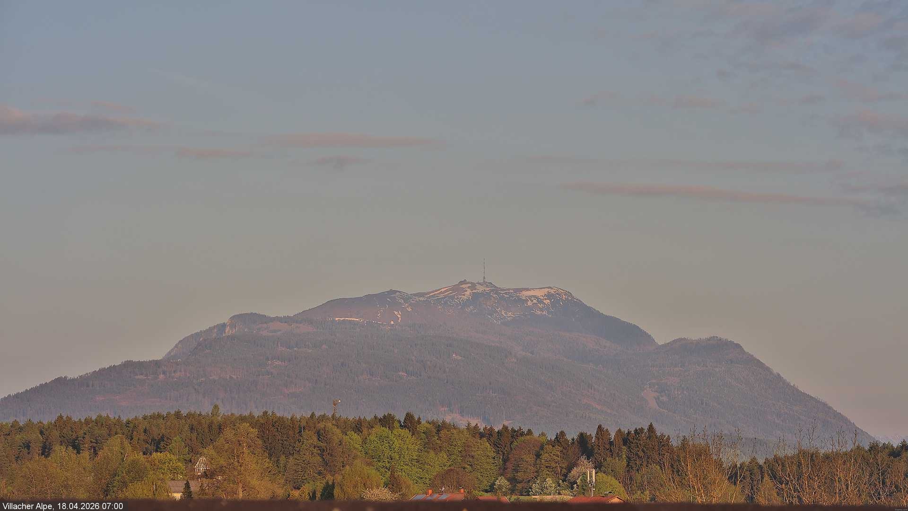 Archiv Foto Webcam Villacher Alpe, Faaker See