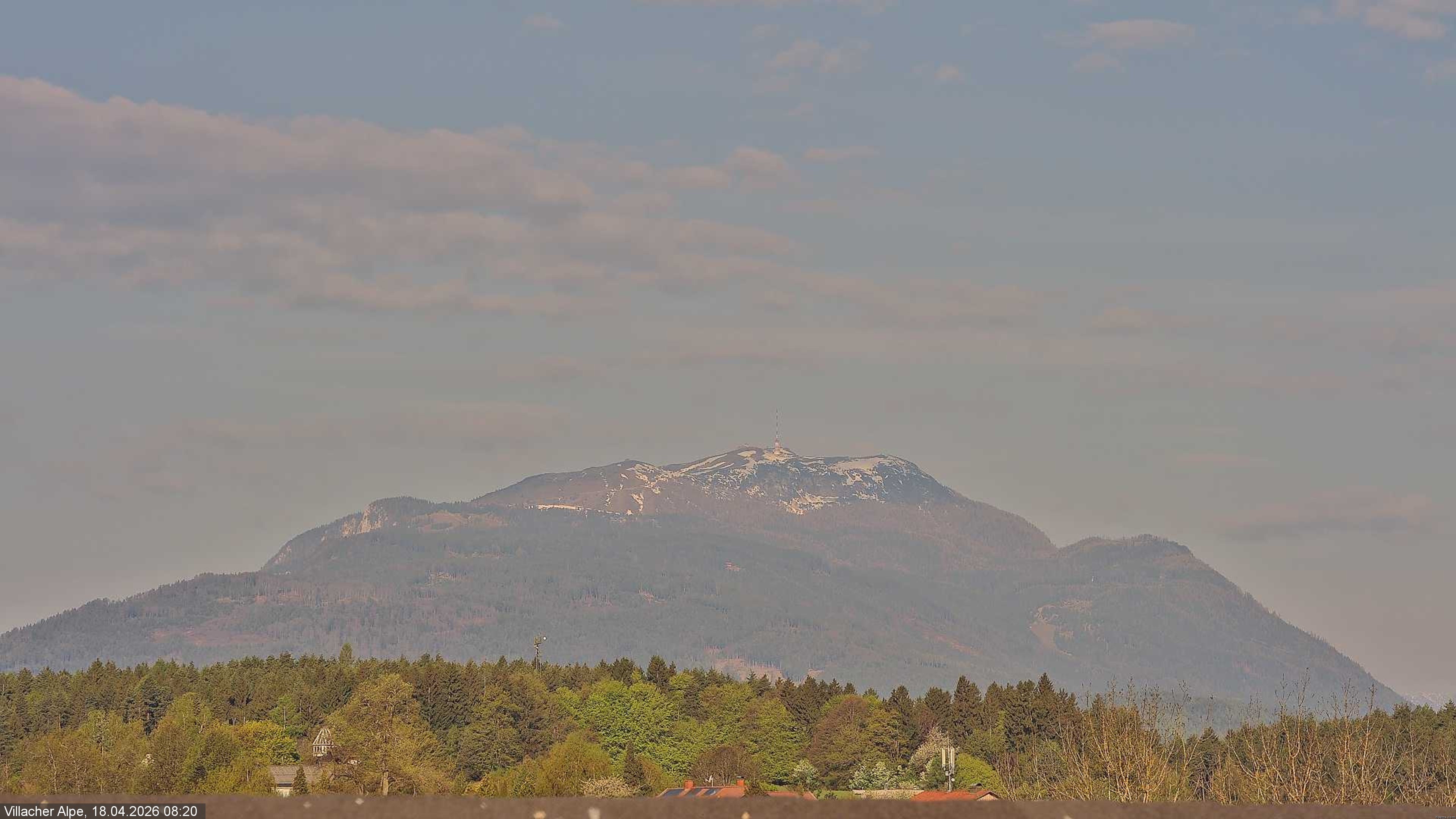 Archiv Foto Webcam Villacher Alpe, Faaker See