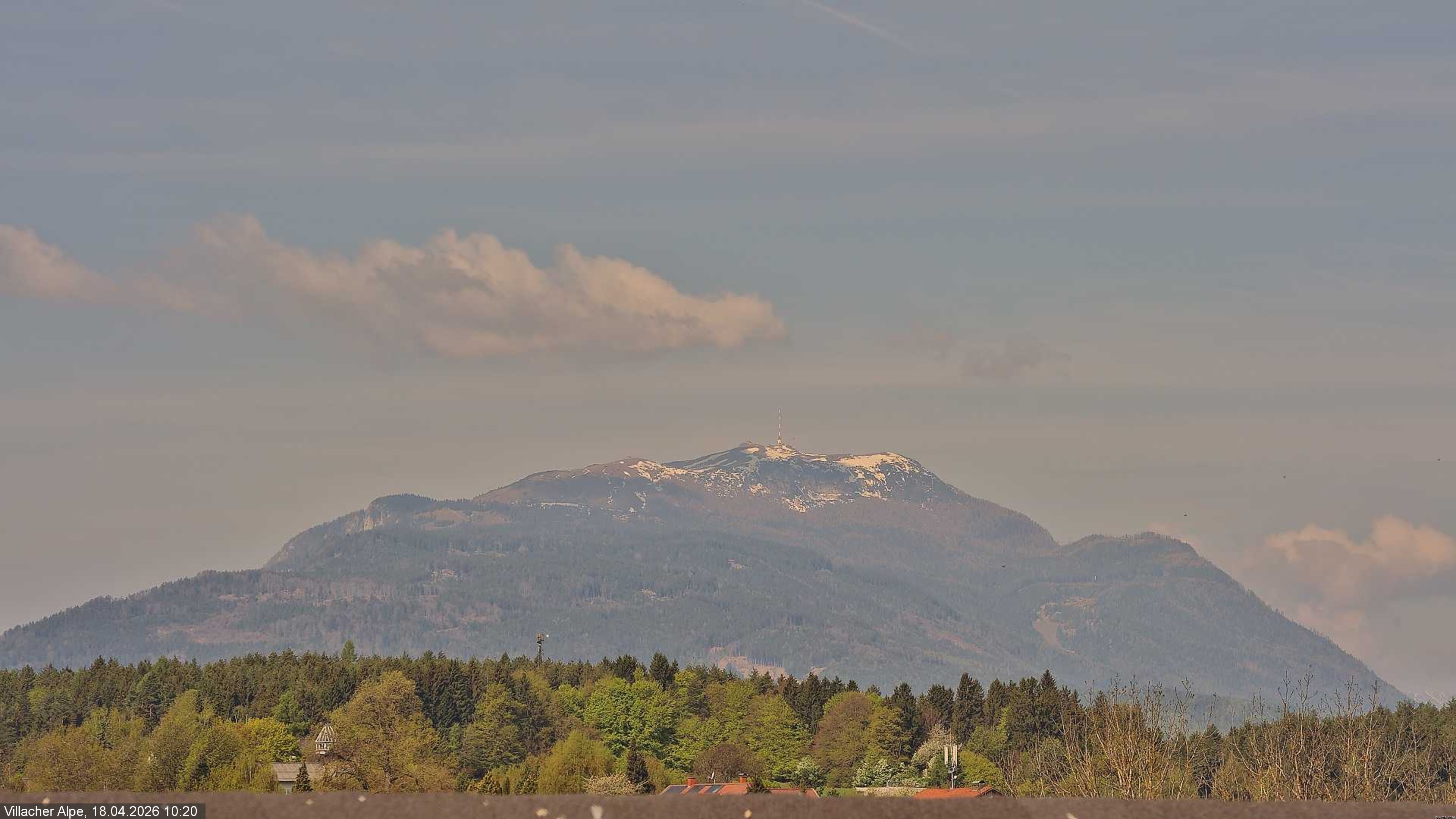 Archiv Foto Webcam Villacher Alpe, Faaker See