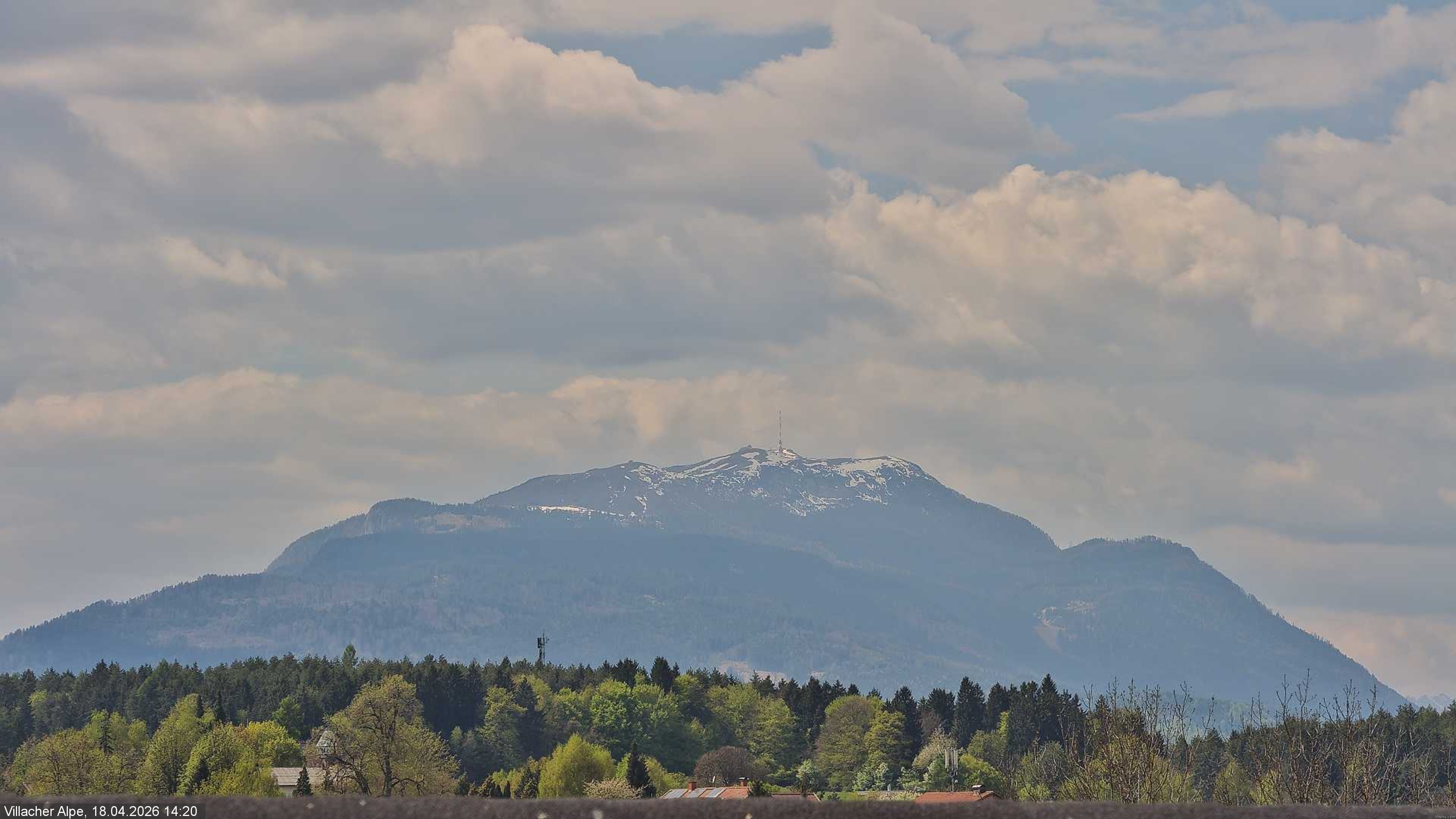 Archiv Foto Webcam Villacher Alpe, Faaker See
