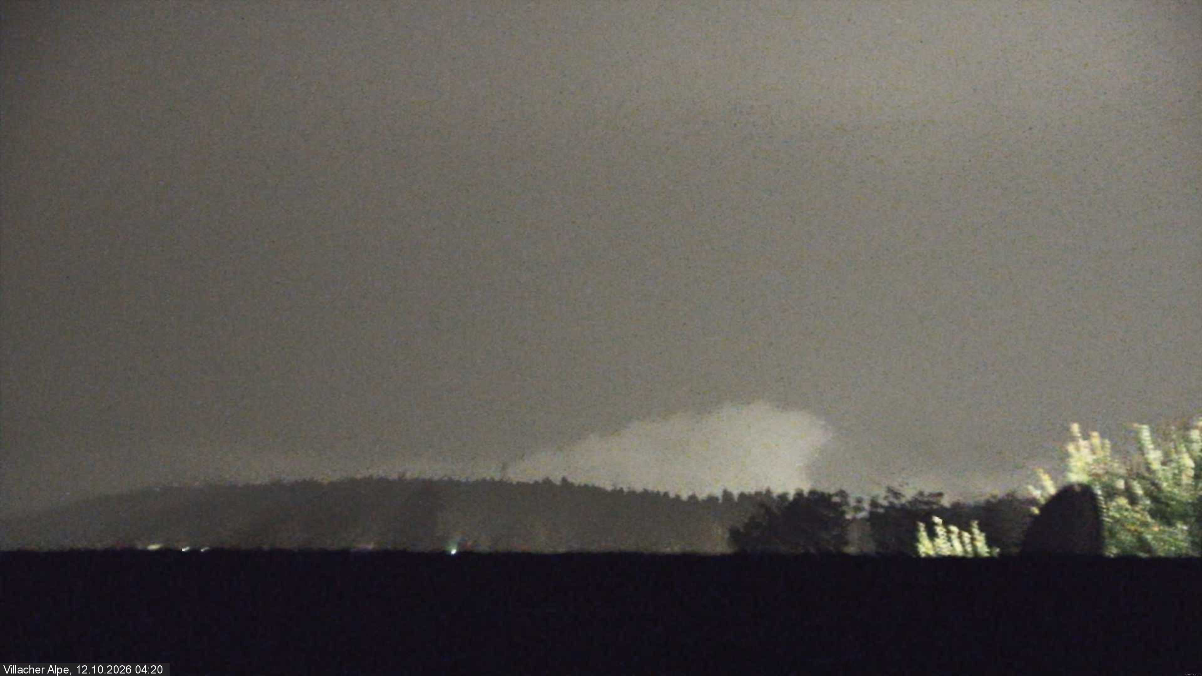 Archived image Webcam Faaker See lake and Villacher Alpe
