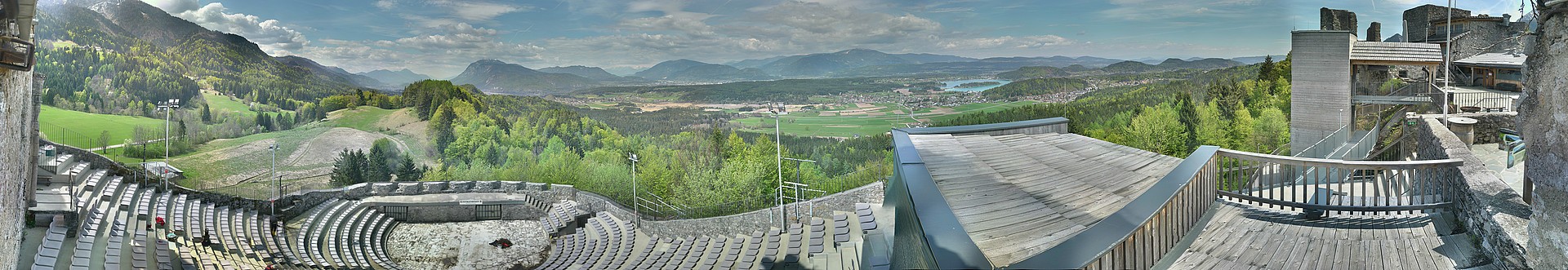 Archiv Foto Webcam Burgarena Finkenstein in Kärnten