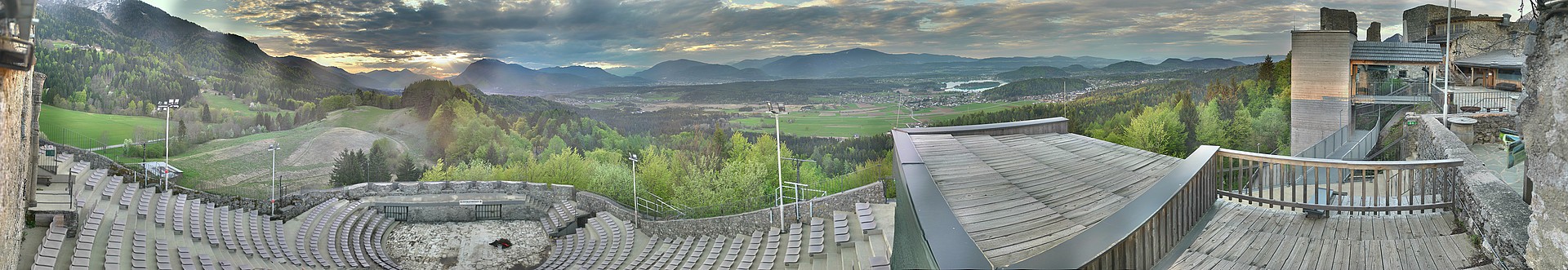 Archiv Foto Webcam Burgarena Finkenstein in Kärnten