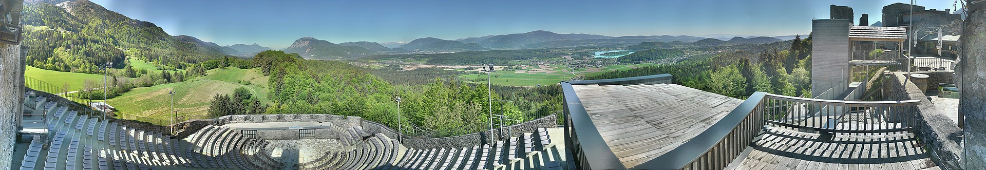 Archiv Foto Webcam Burgarena Finkenstein in Kärnten
