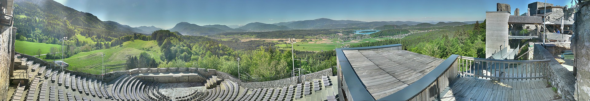 Archiv Foto Webcam Burgarena Finkenstein in Kärnten