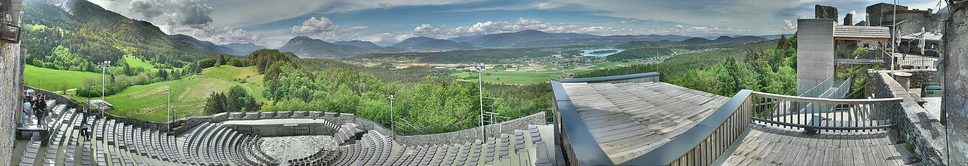 Archiv Foto Webcam Burgarena Finkenstein in Kärnten