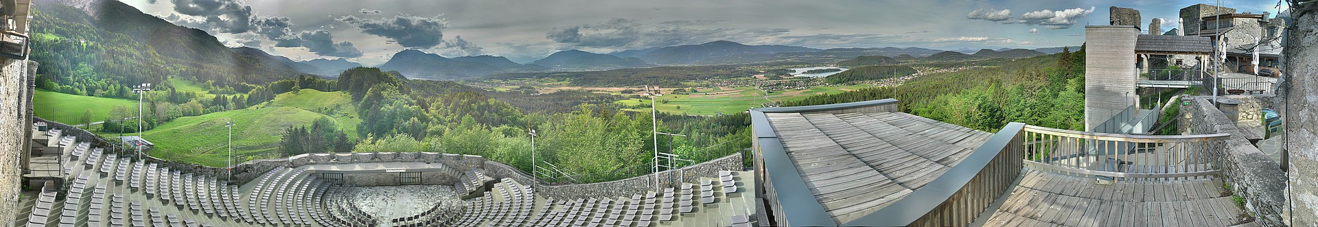 Archiv Foto Webcam Burgarena Finkenstein in Kärnten