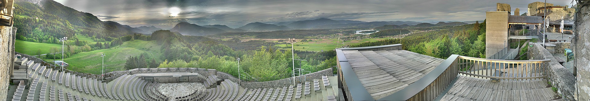 Archiv Foto Webcam Burgarena Finkenstein in Kärnten