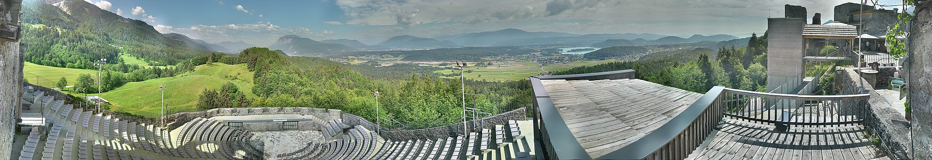 Archived image Webcam Finkenstein castle (Carinthia)