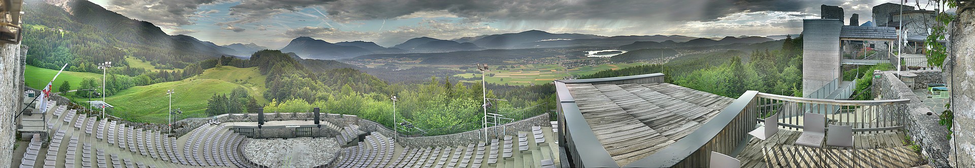 Archiv Foto Webcam Burgarena Finkenstein in Kärnten