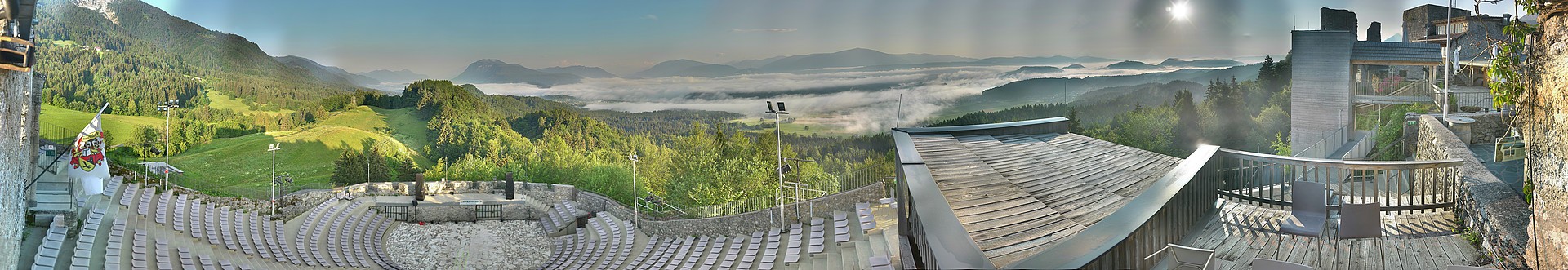 Archiv Foto Webcam Burgarena Finkenstein in Kärnten