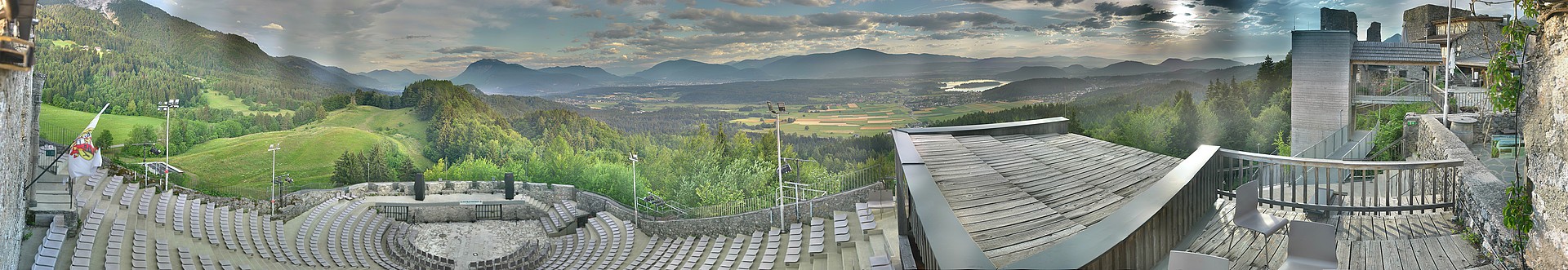 Archiv Foto Webcam Burgarena Finkenstein in Kärnten
