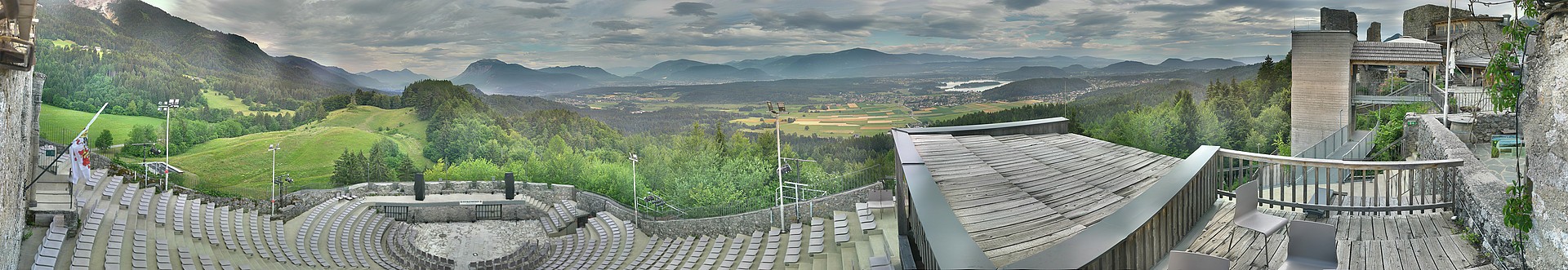 Archiv Foto Webcam Burgarena Finkenstein in Kärnten