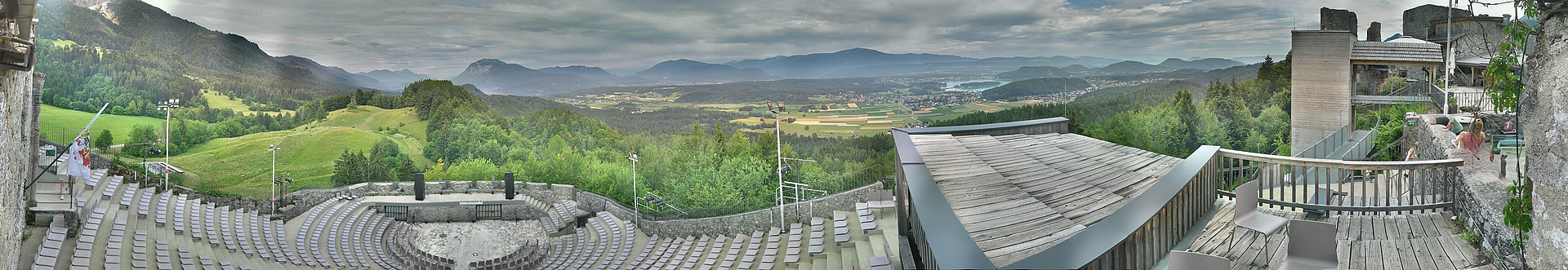 Archiv Foto Webcam Burgarena Finkenstein in Kärnten