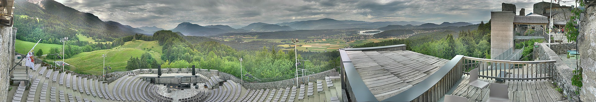 Archiv Foto Webcam Burgarena Finkenstein in Kärnten